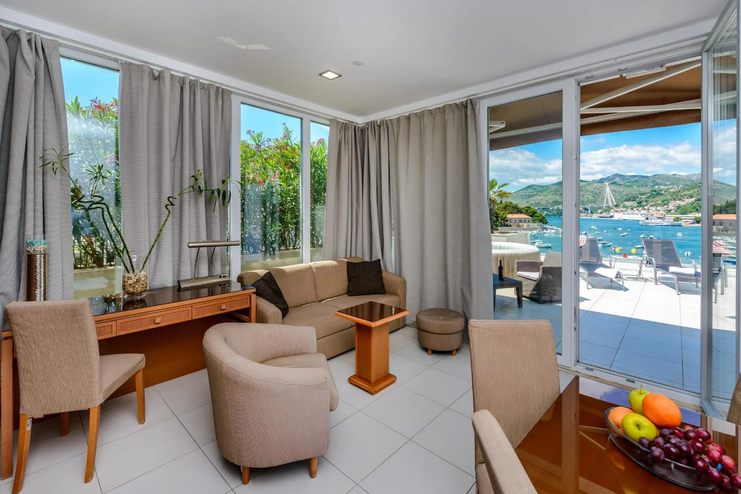 Living room in Adriatic Deluxe Apartments