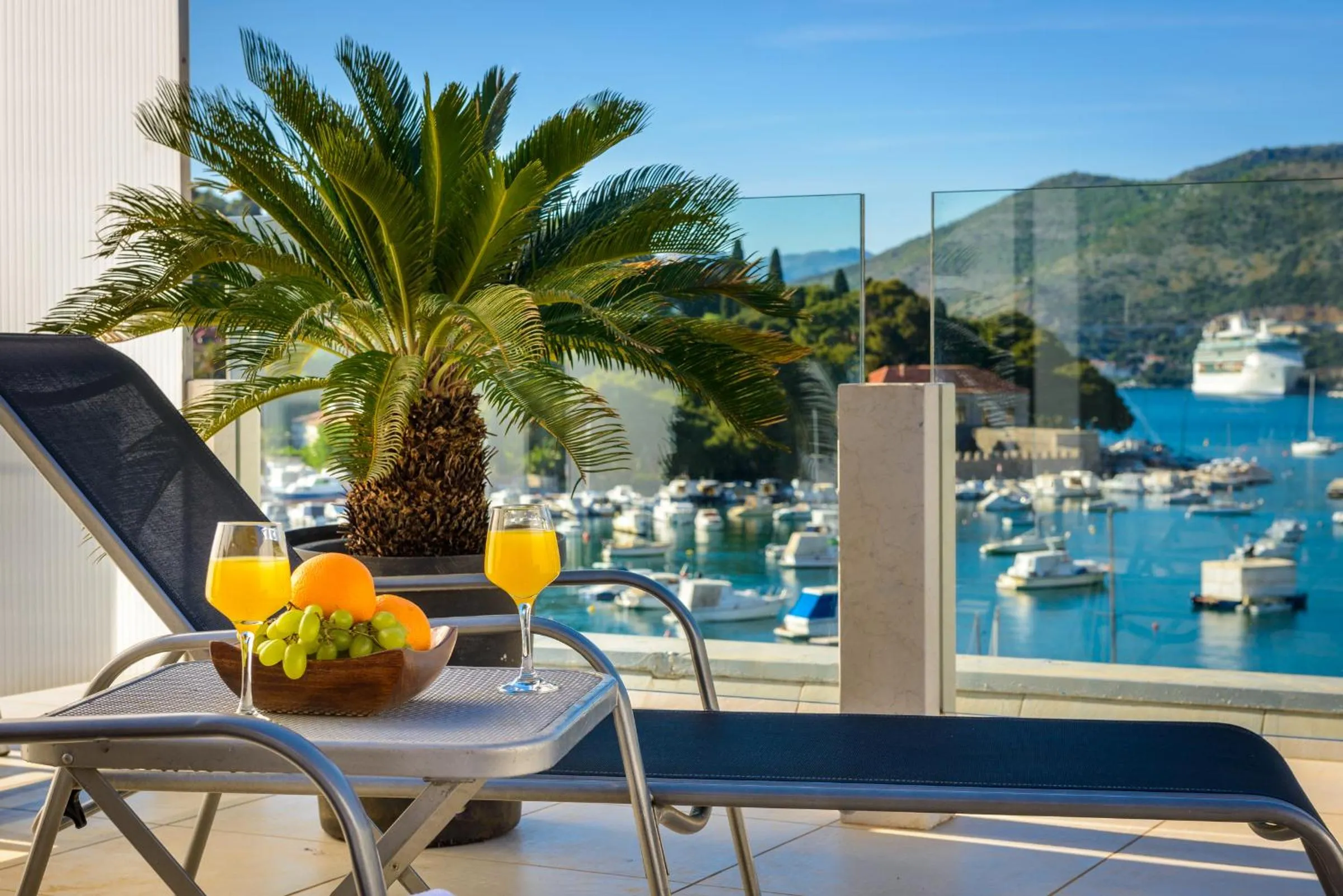 Balcony/Terrace in Adriatic Deluxe Apartments