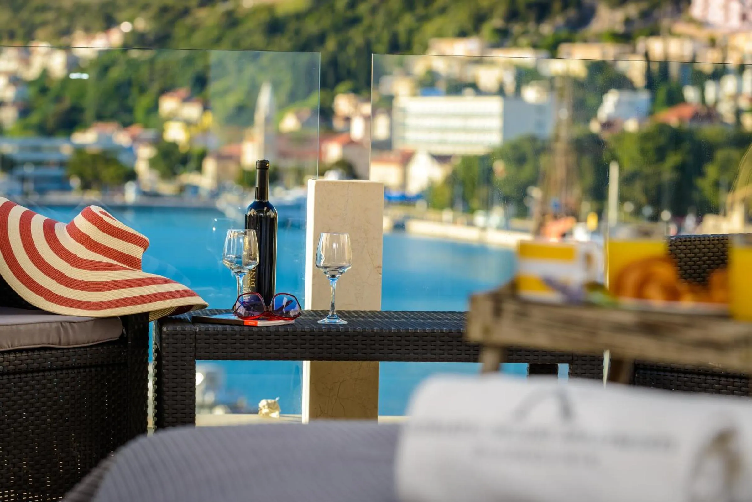 Balcony/Terrace in Adriatic Deluxe Apartments
