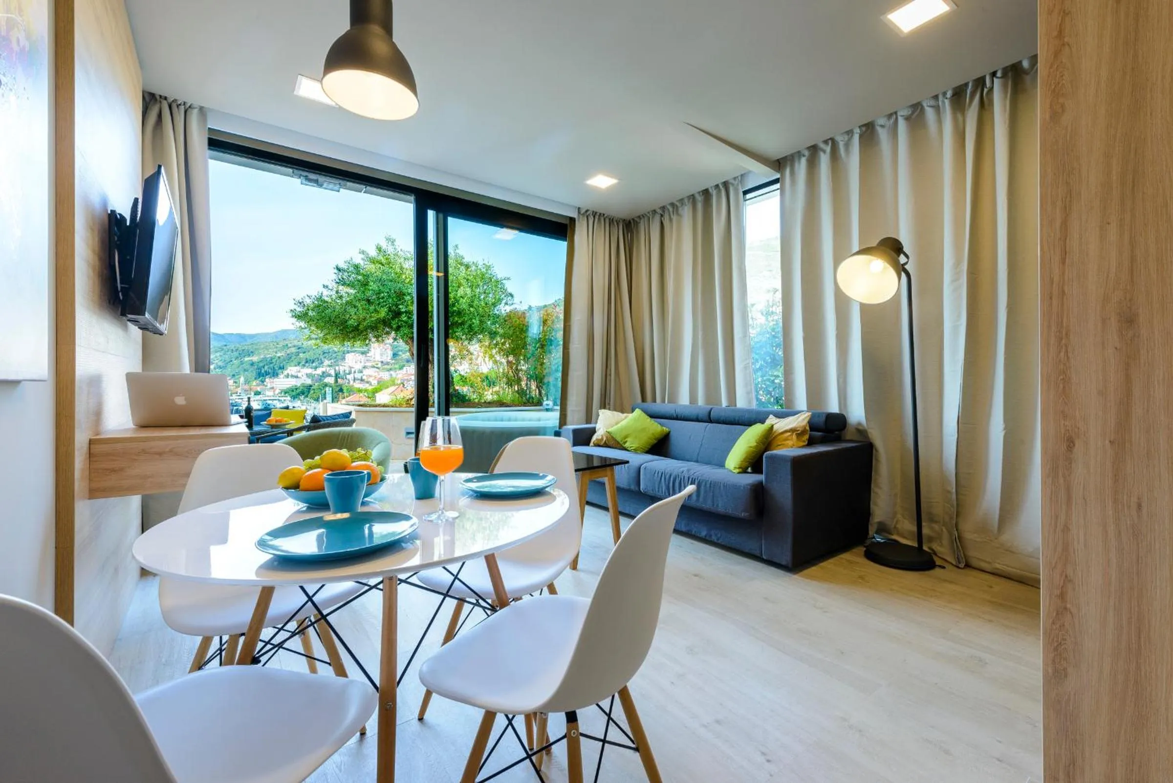 Living room in Adriatic Deluxe Apartments