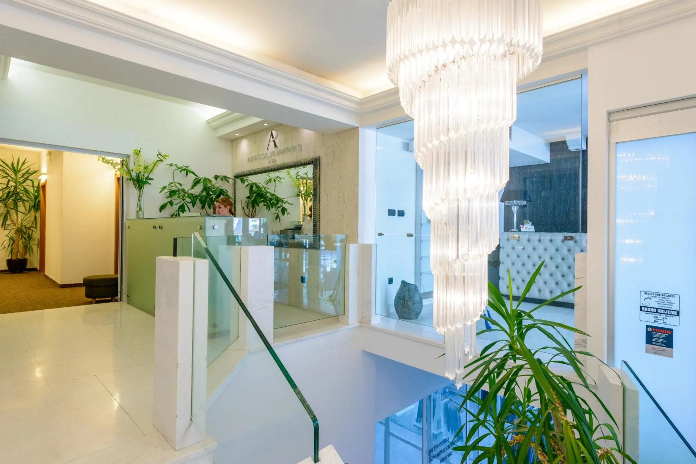 Lobby or reception in Adriatic Deluxe Apartments