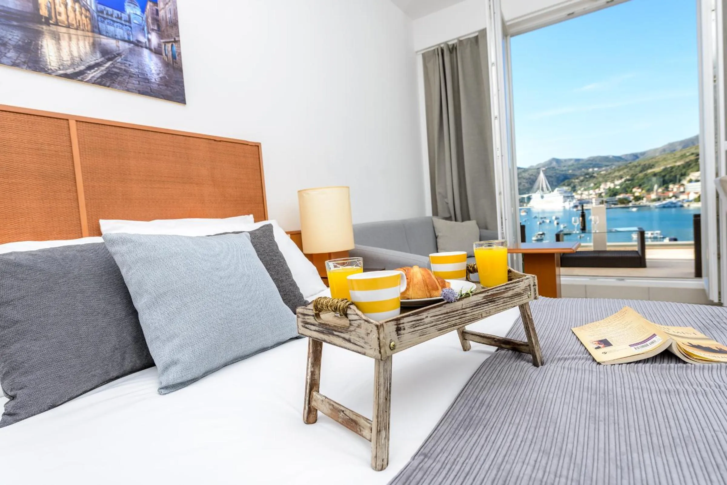 Bedroom in Adriatic Deluxe Apartments