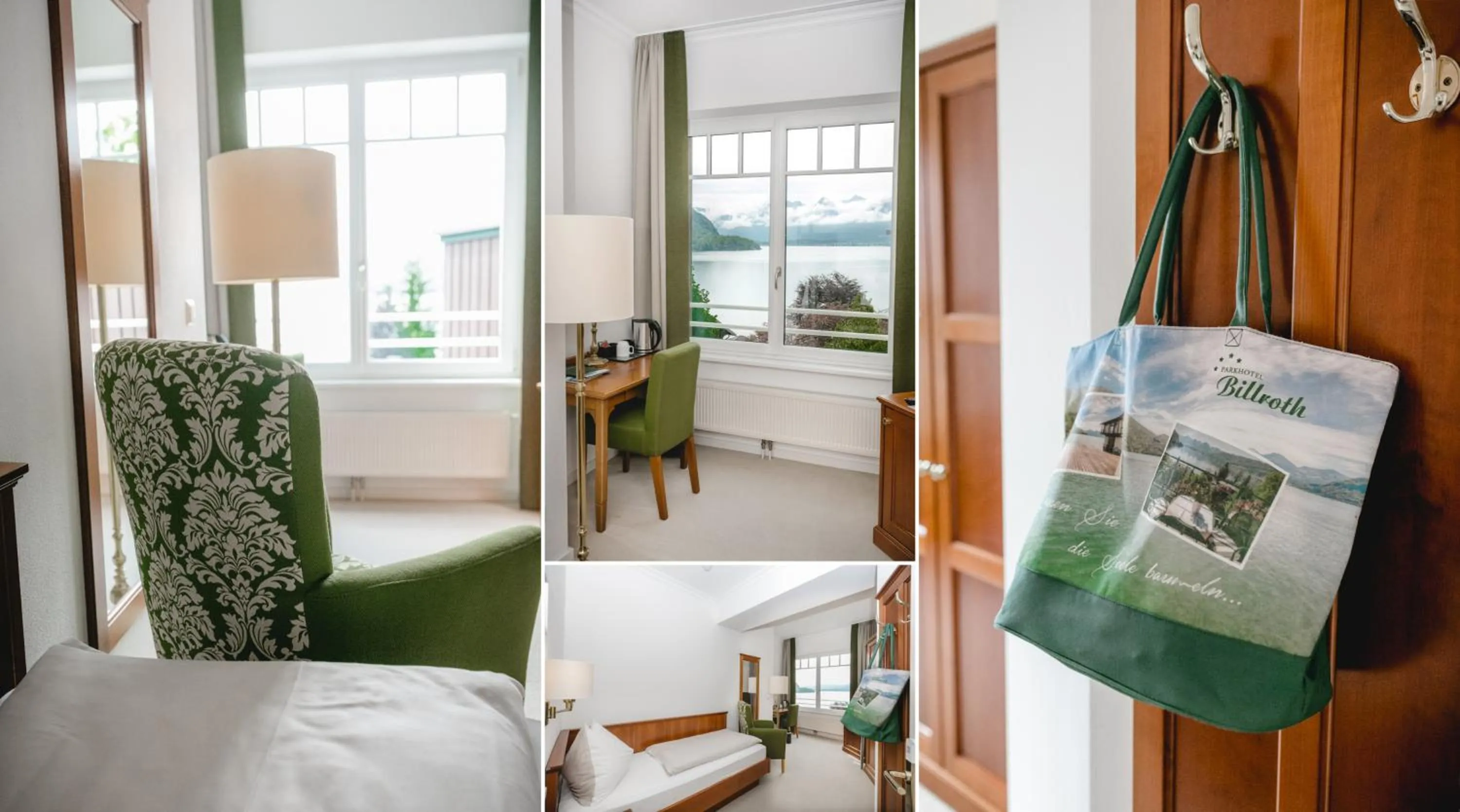 Photo of the whole room, Bed in Seehotel Billroth