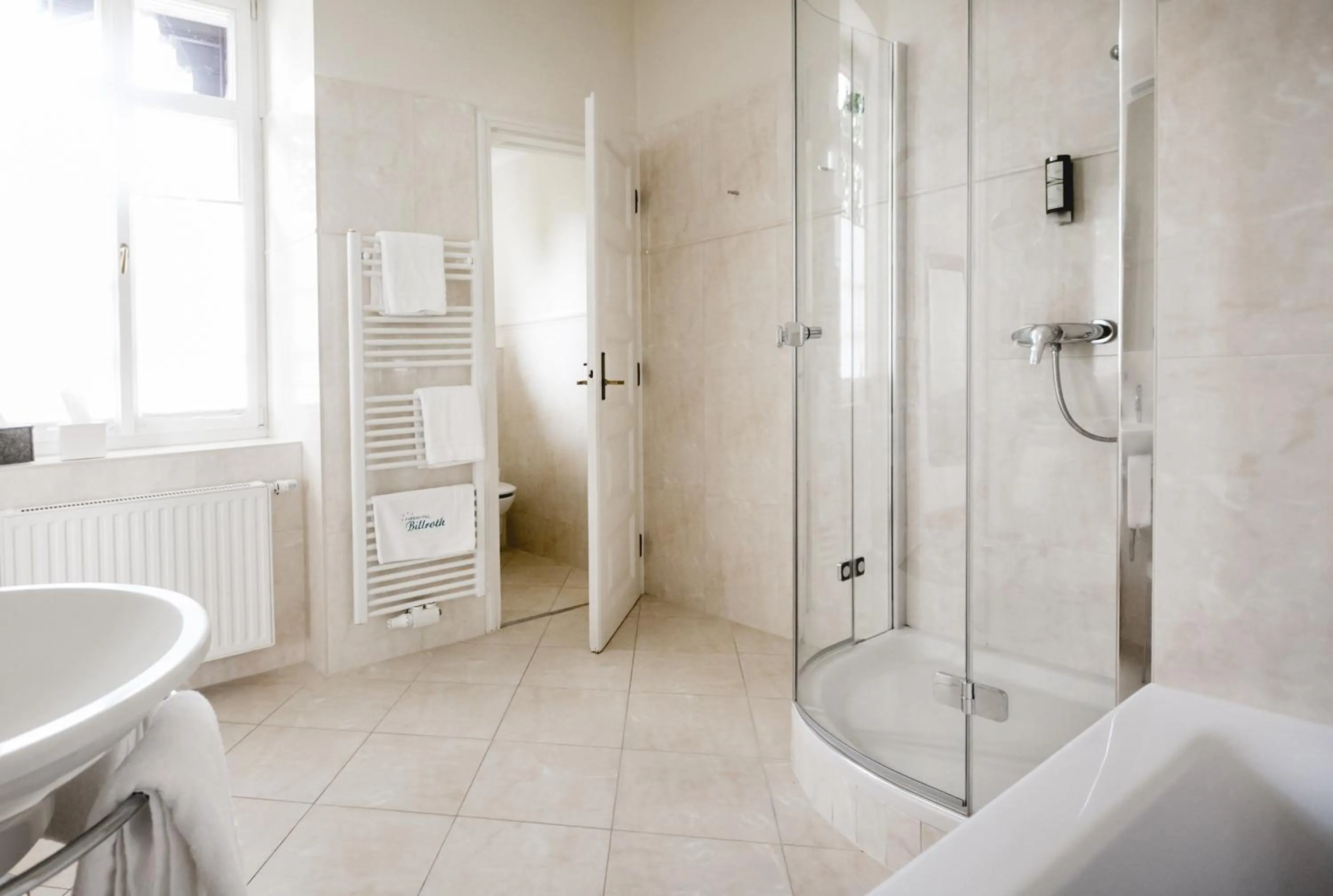 Shower in Seehotel Billroth