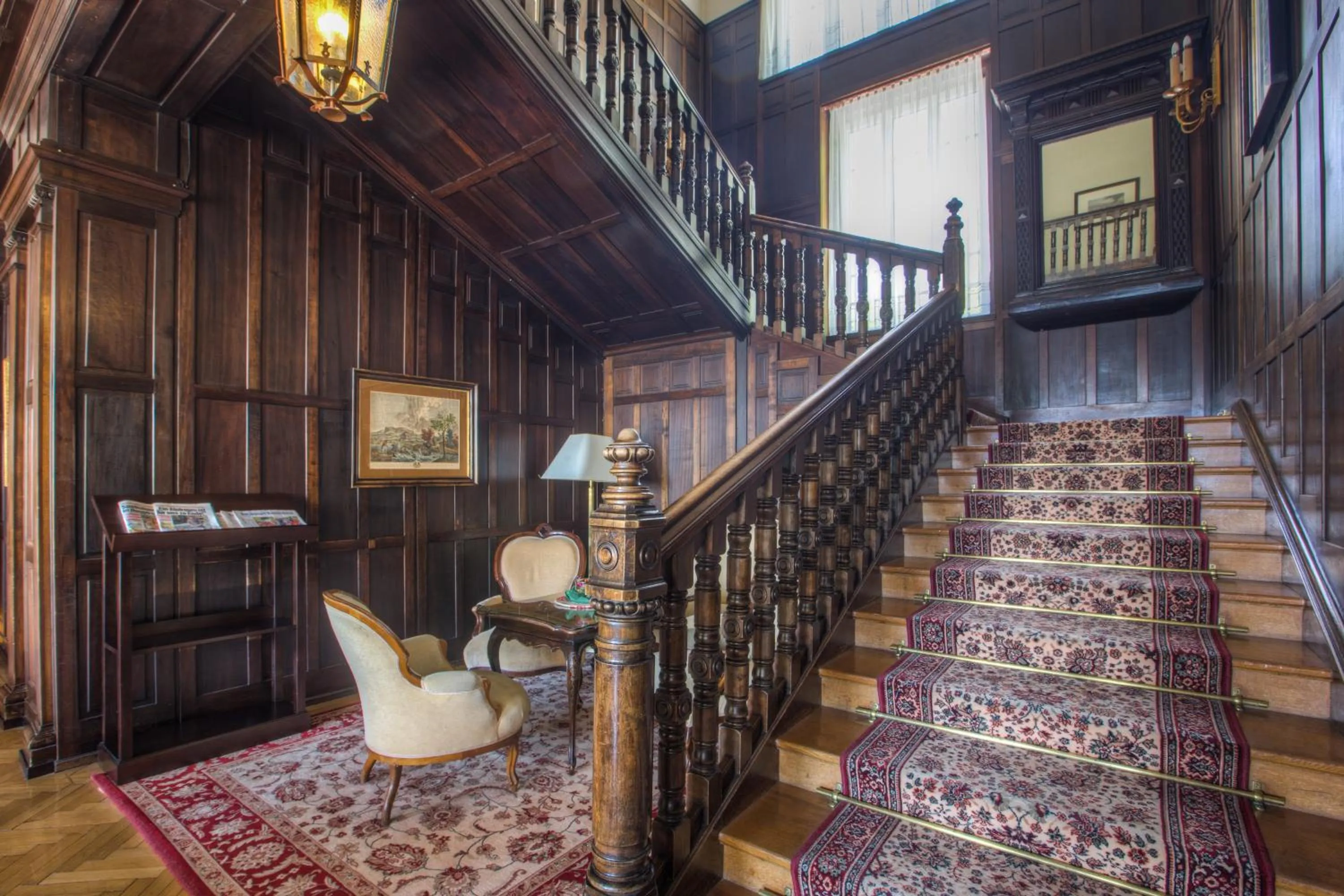 Communal lounge/ TV room in Seehotel Billroth