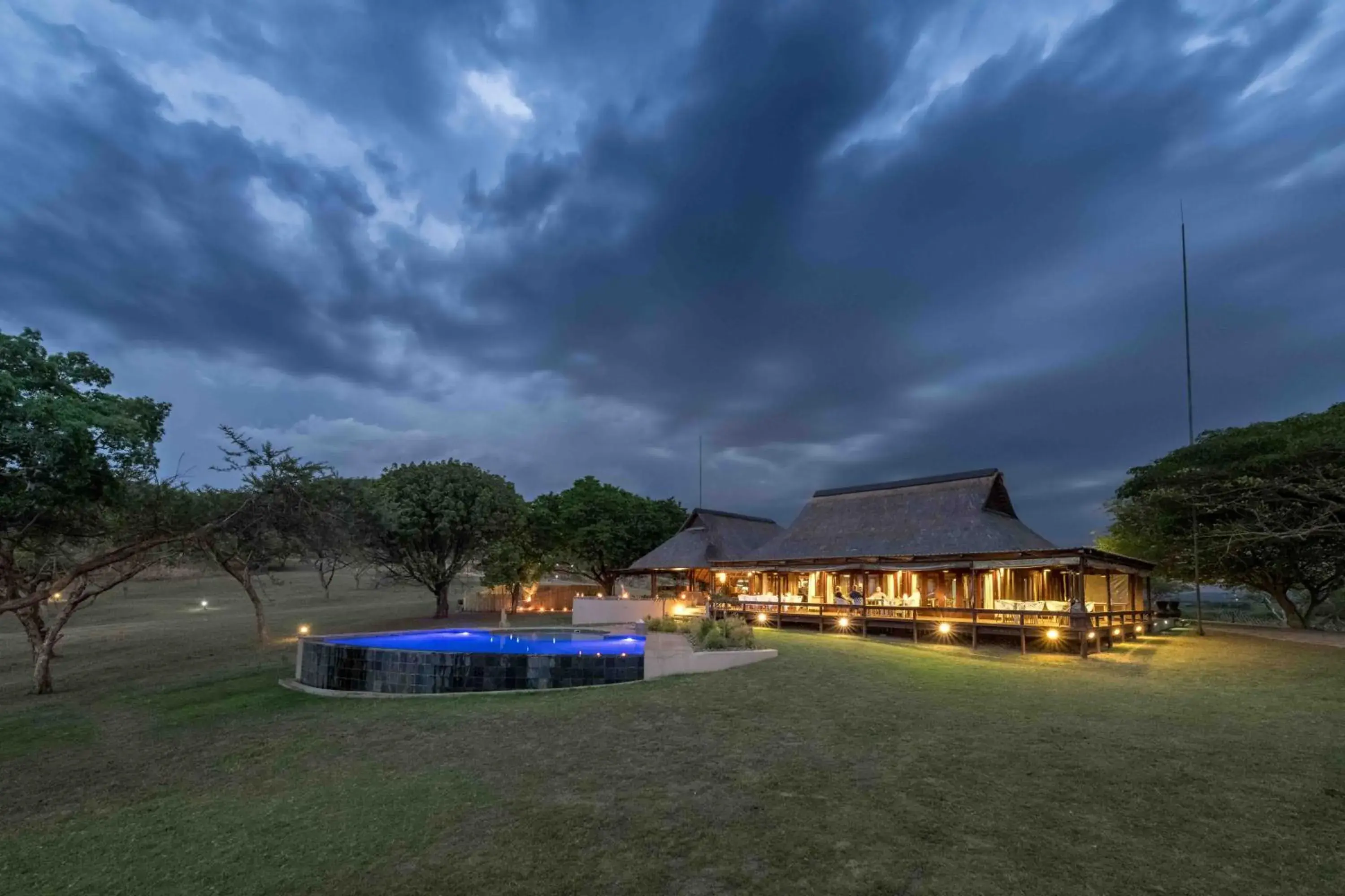 Restaurant/places to eat, Property Building in Muluwa Lodge Restaurant/places to eat, Property Building in Muluwa Lodge