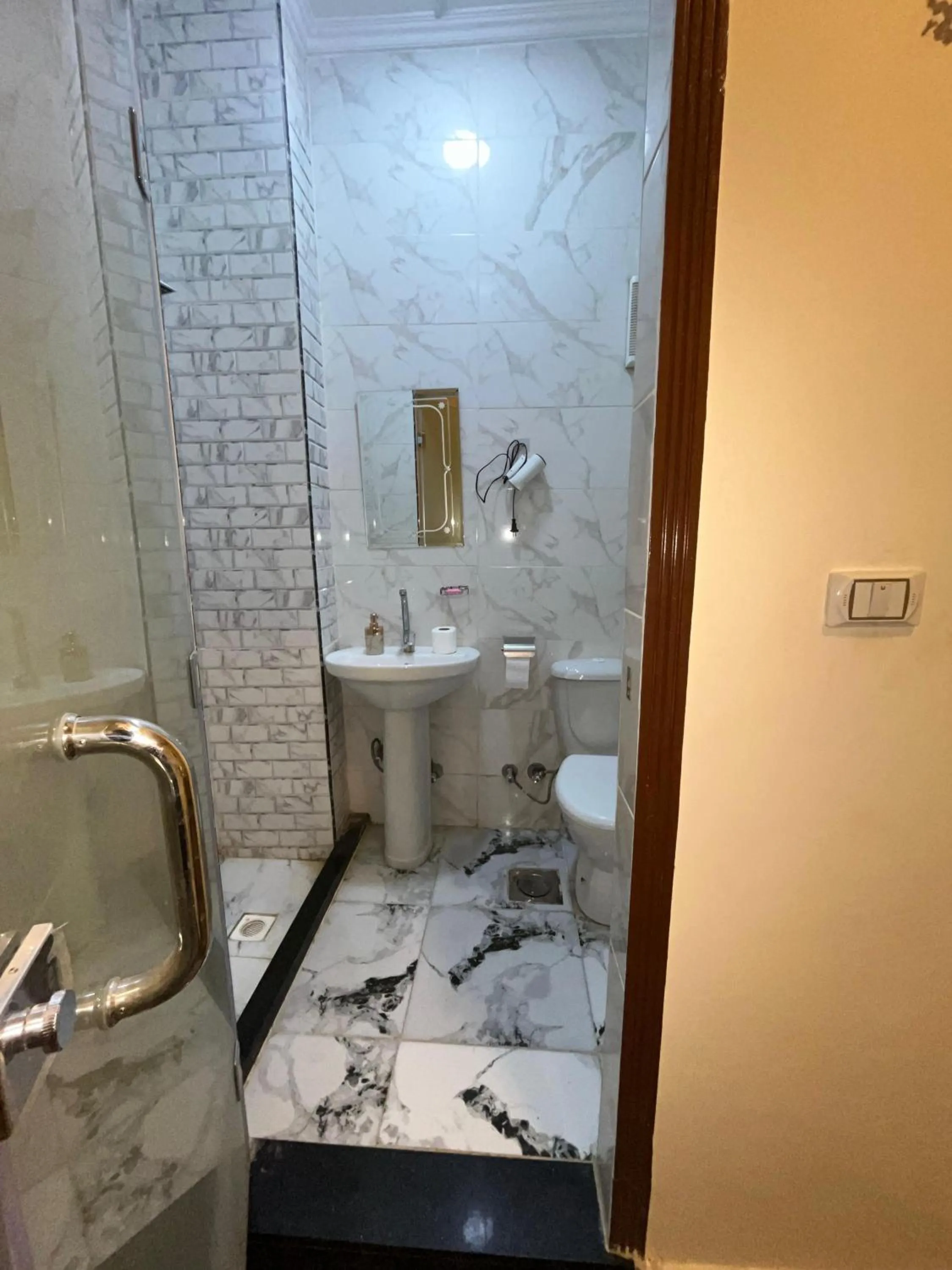 Toilet in El Khalil Pyramids View Inn