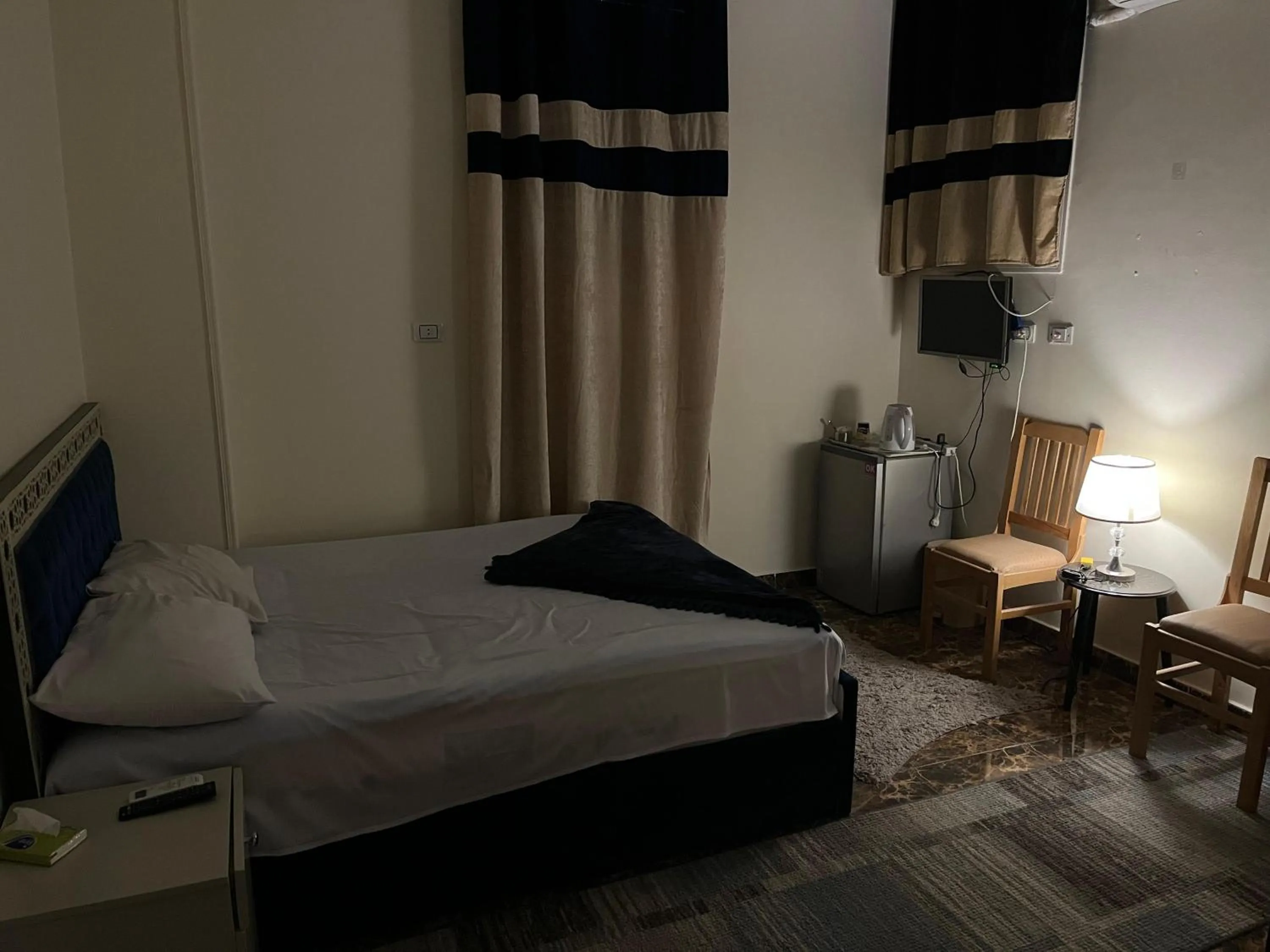 Bed in El Khalil Pyramids View Inn