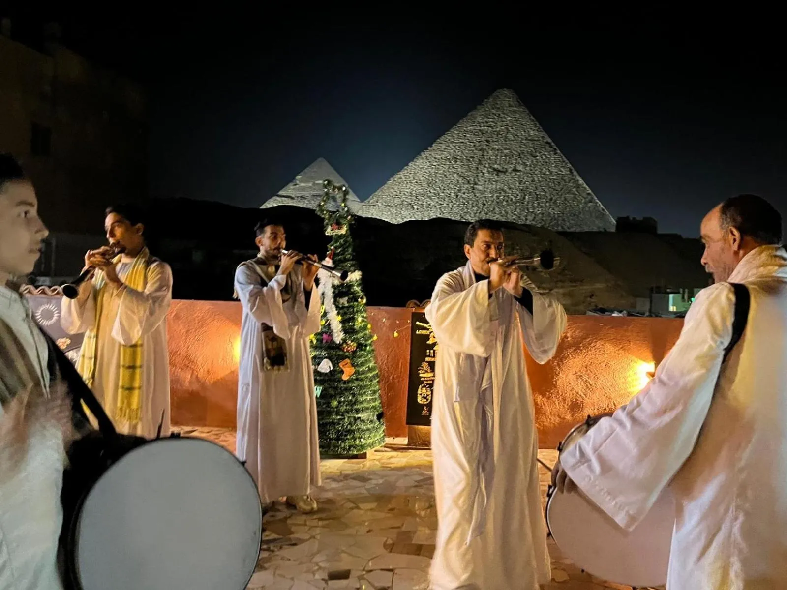 wedding in El Khalil Pyramids View Inn