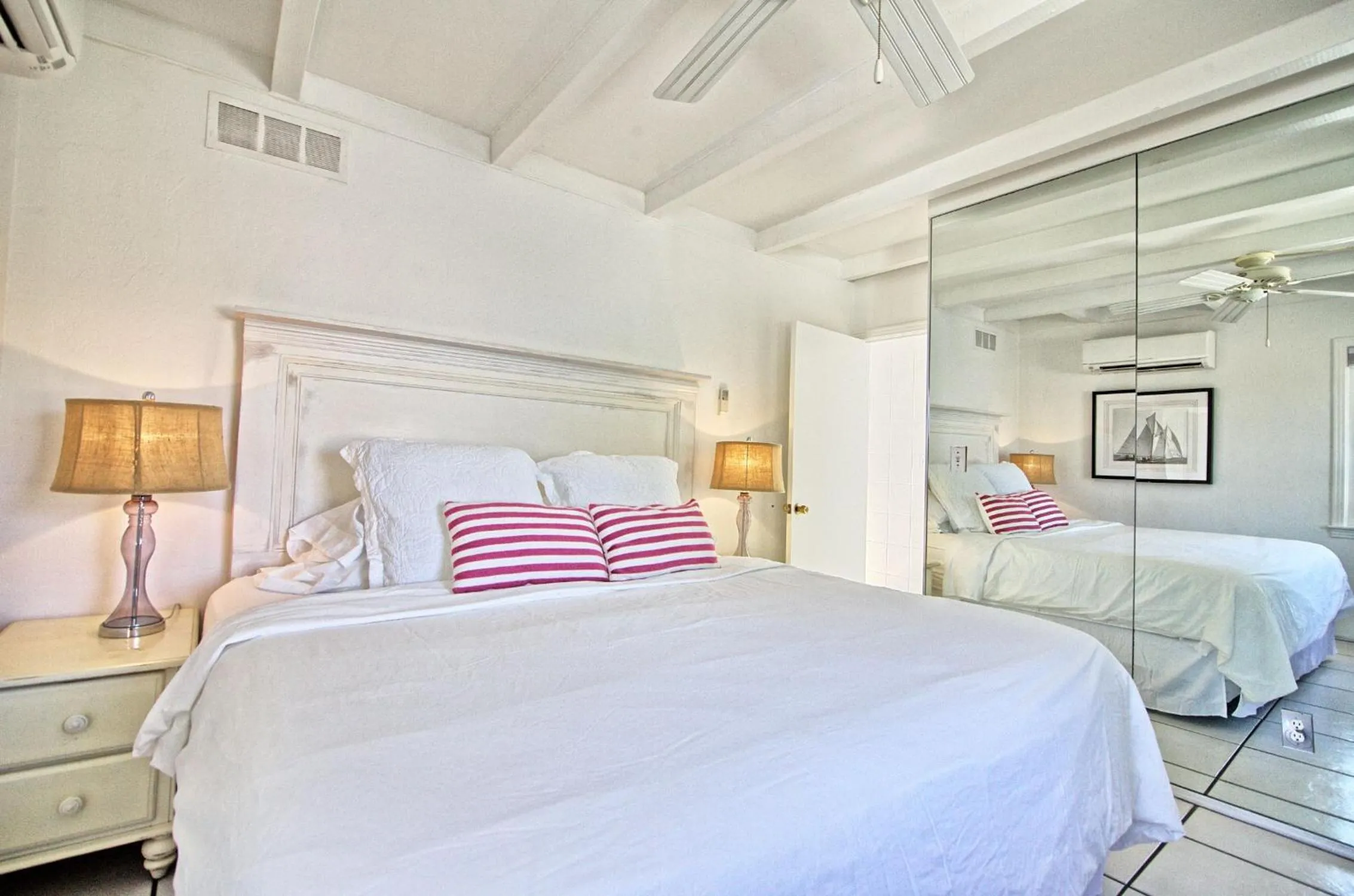 Bed in Gulfside Resort Unit 9