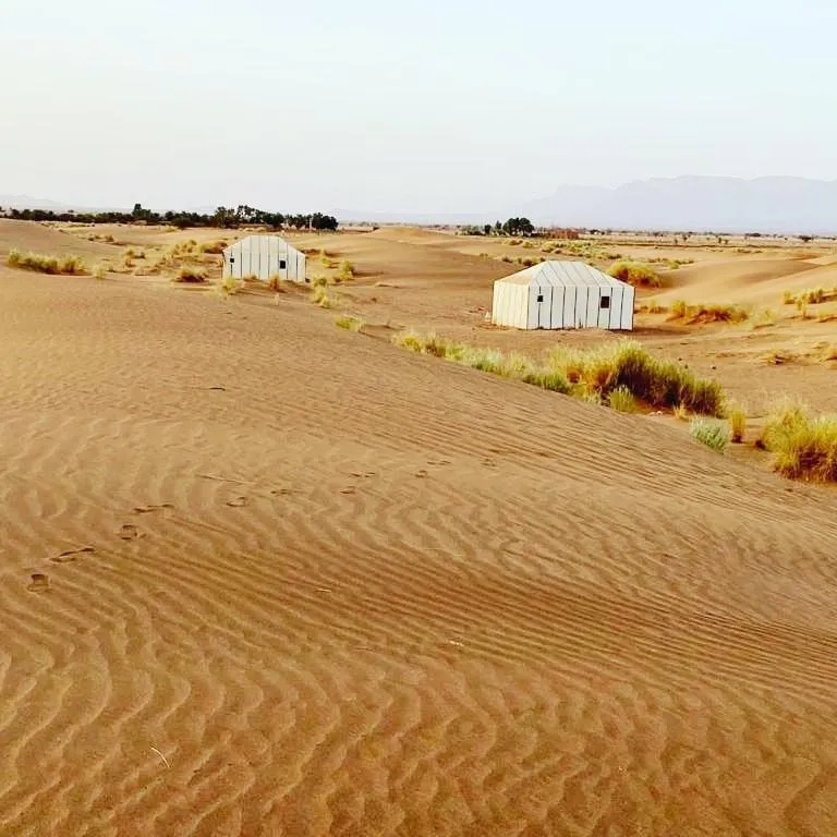 Neighbourhood in Tinfou desert camp