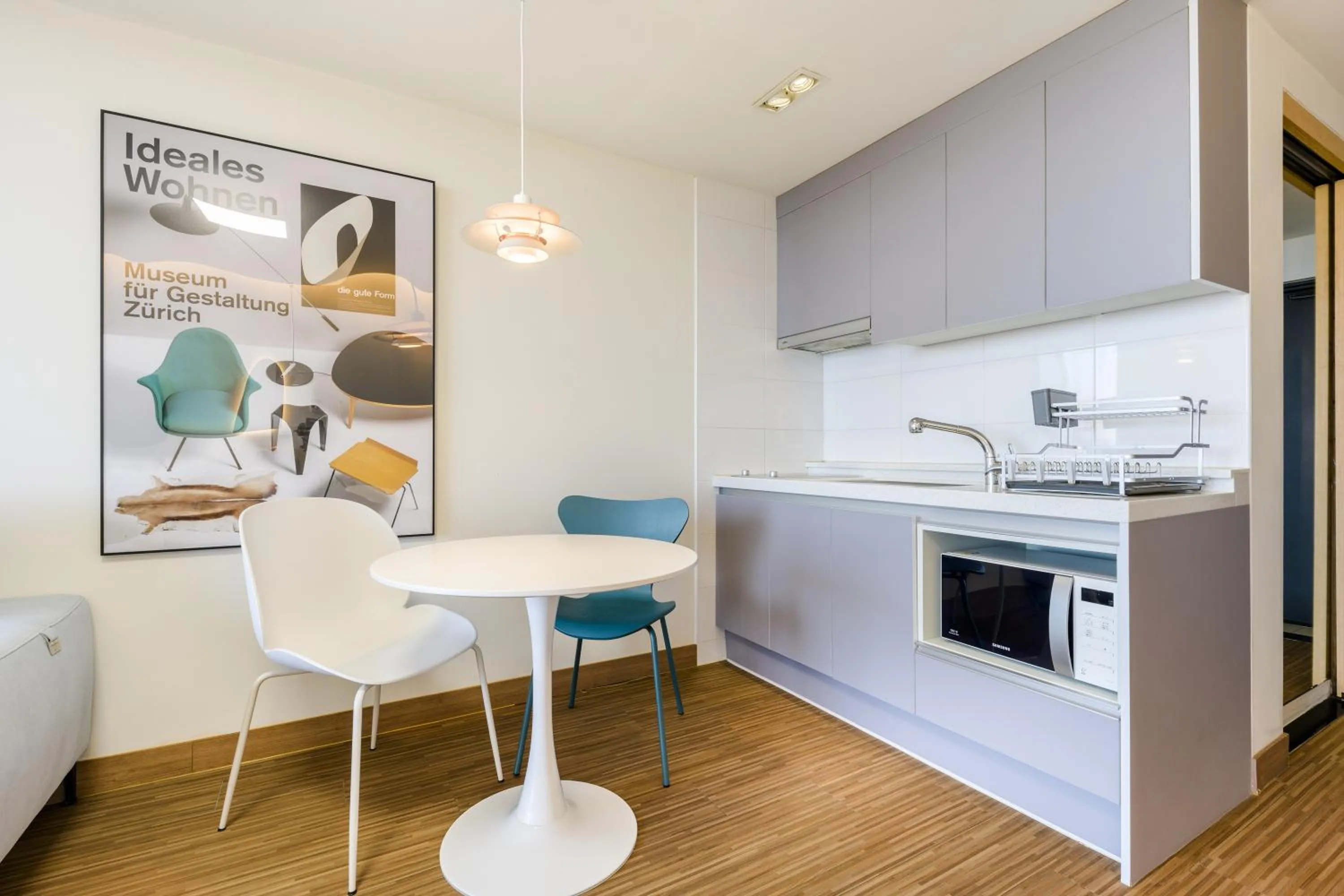 Kitchen or kitchenette in IRO Jeju