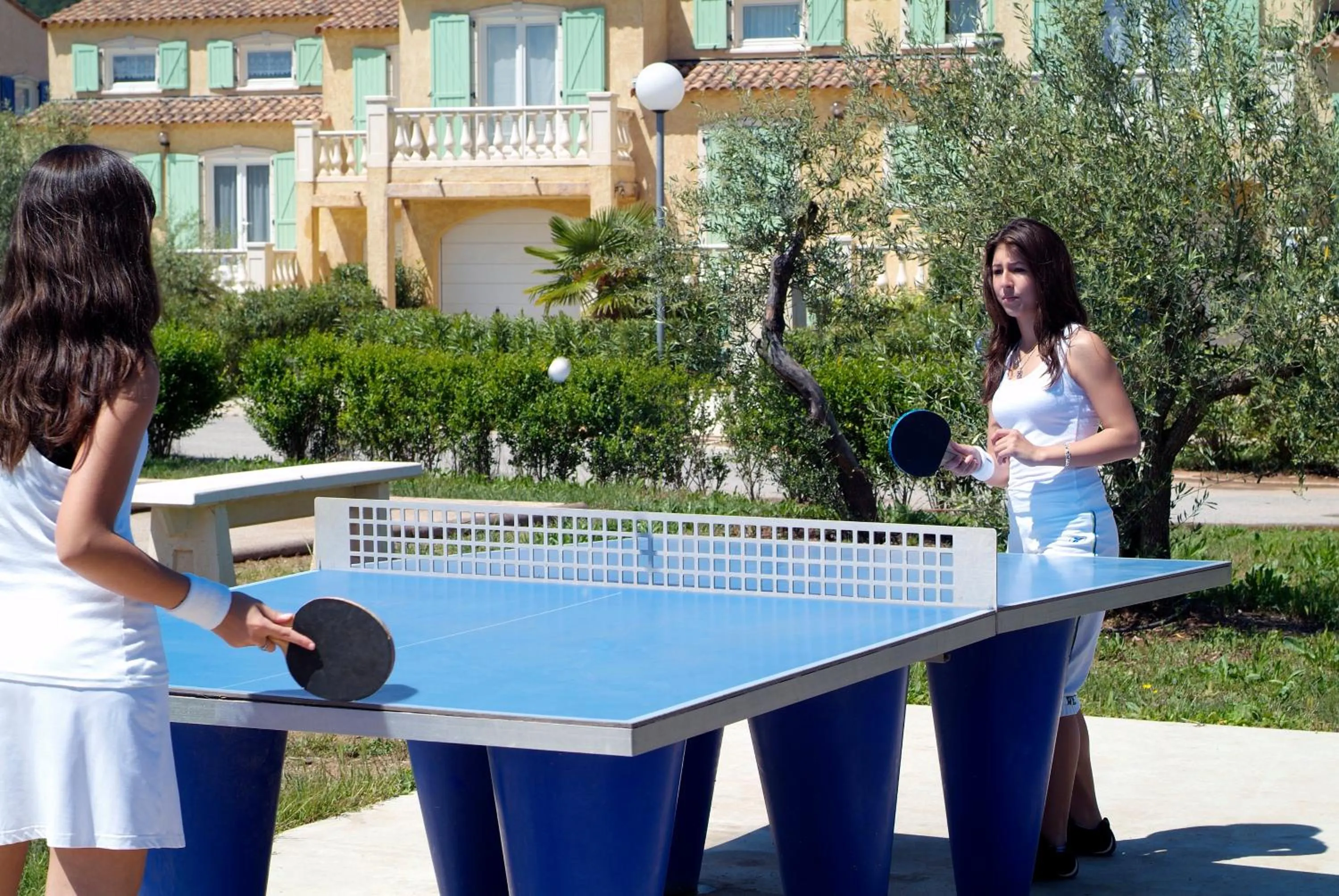 Table tennis in Domaine Le Clos des Oliviers