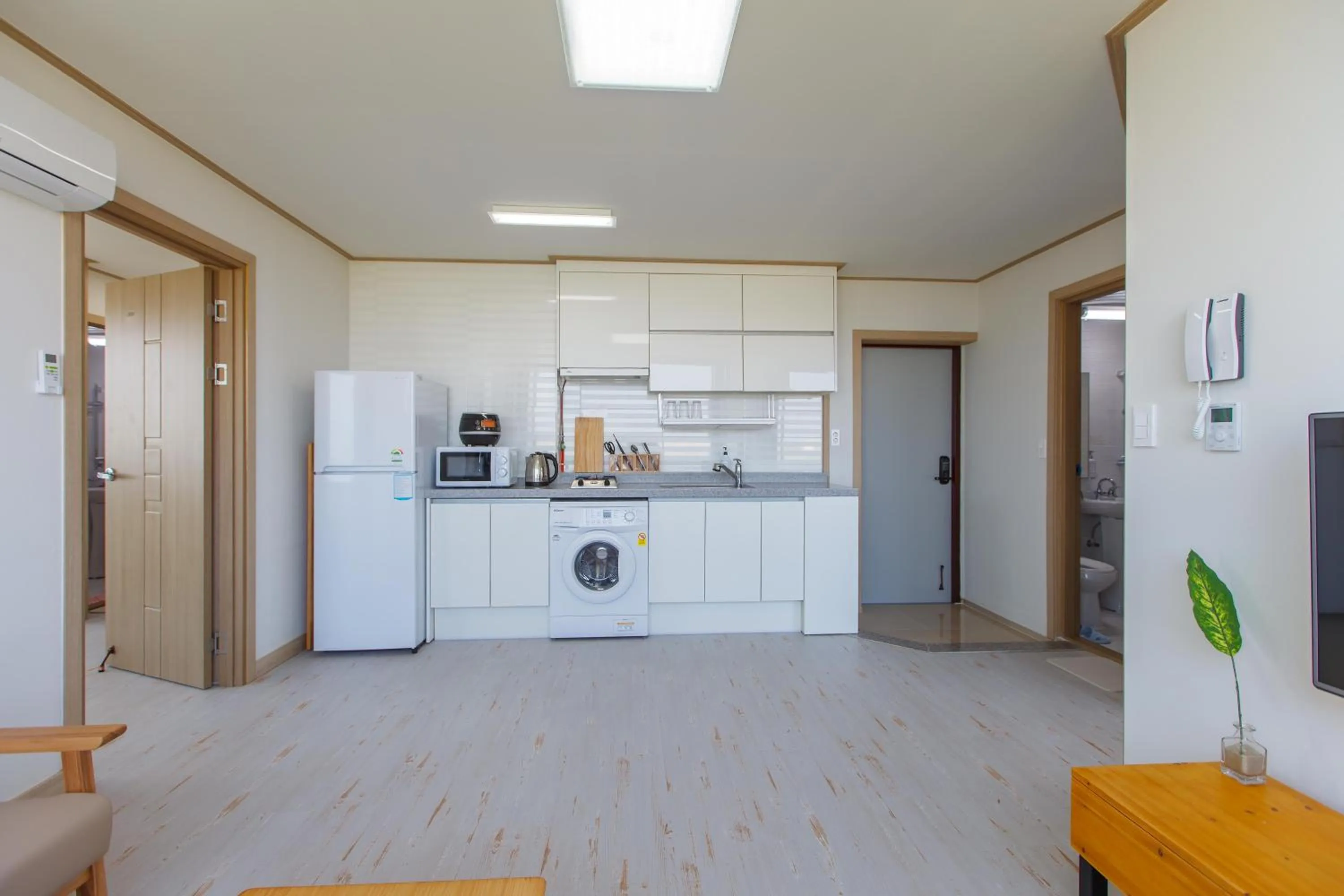 Kitchen or kitchenette in BnSun Pension