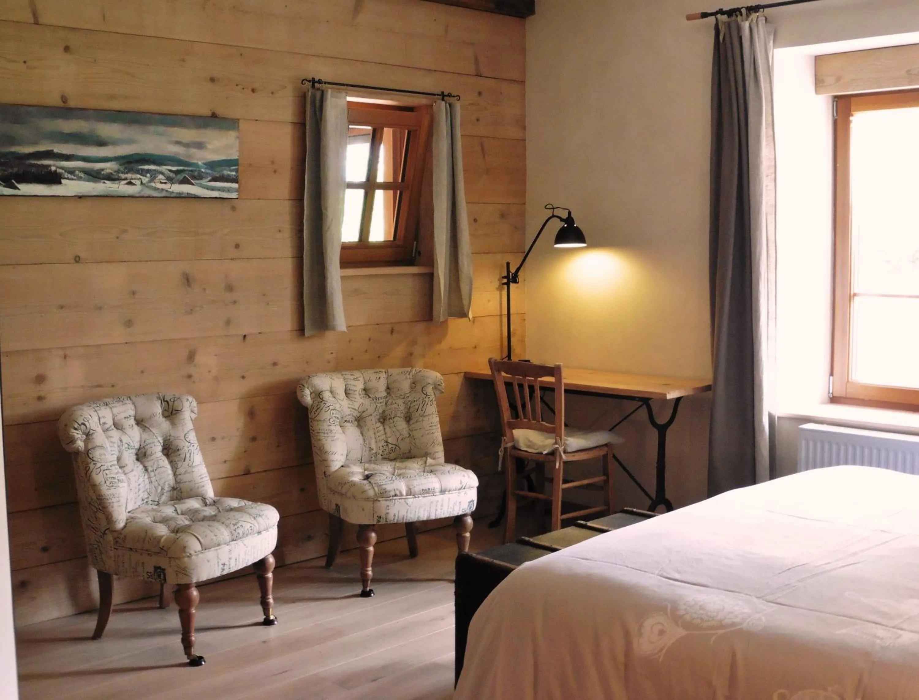 Bed in Chambres d'hôtes Béred Vuillemin