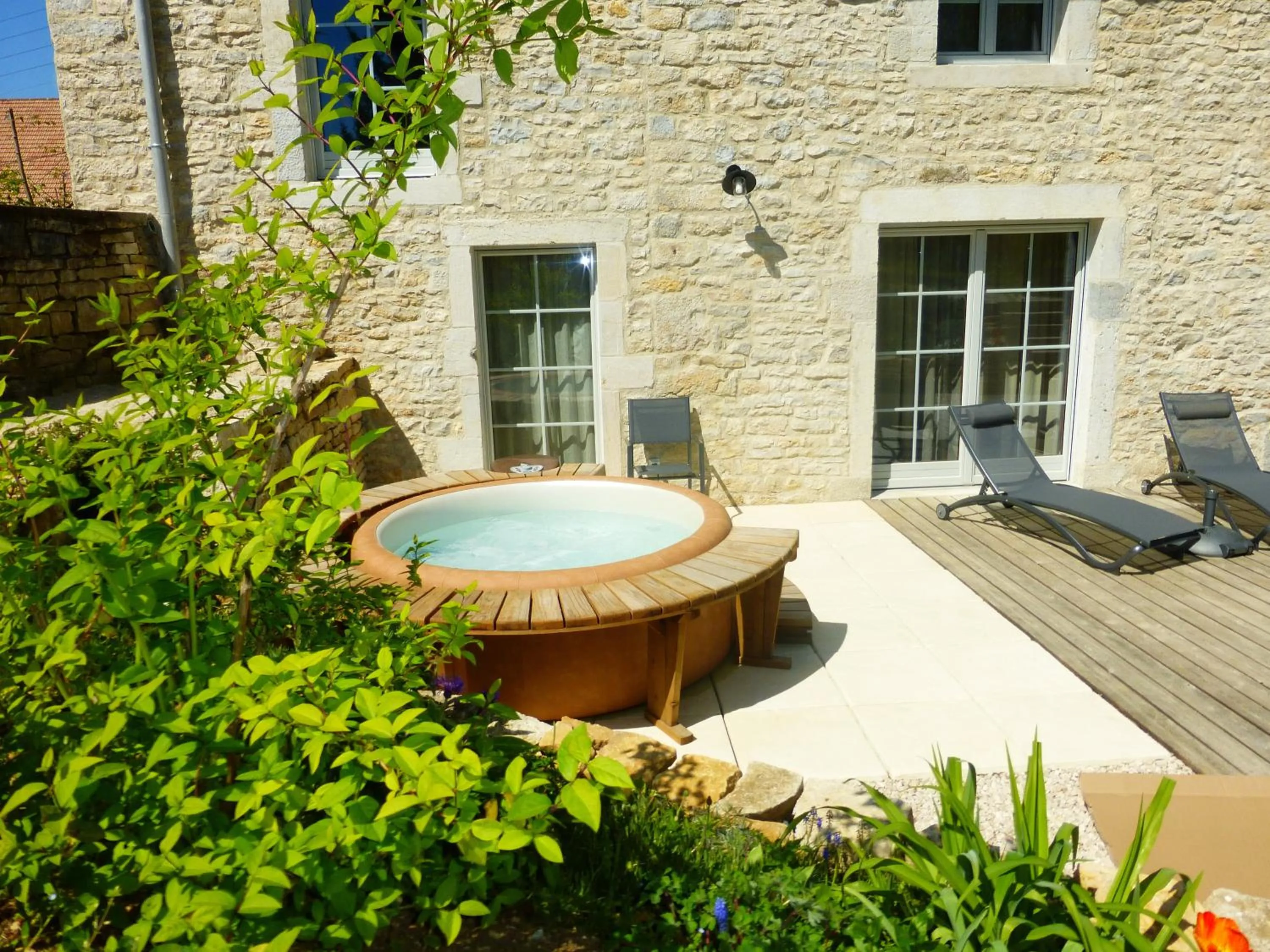 Spa and wellness centre/facilities in Chambres d'hôtes Béred Vuillemin