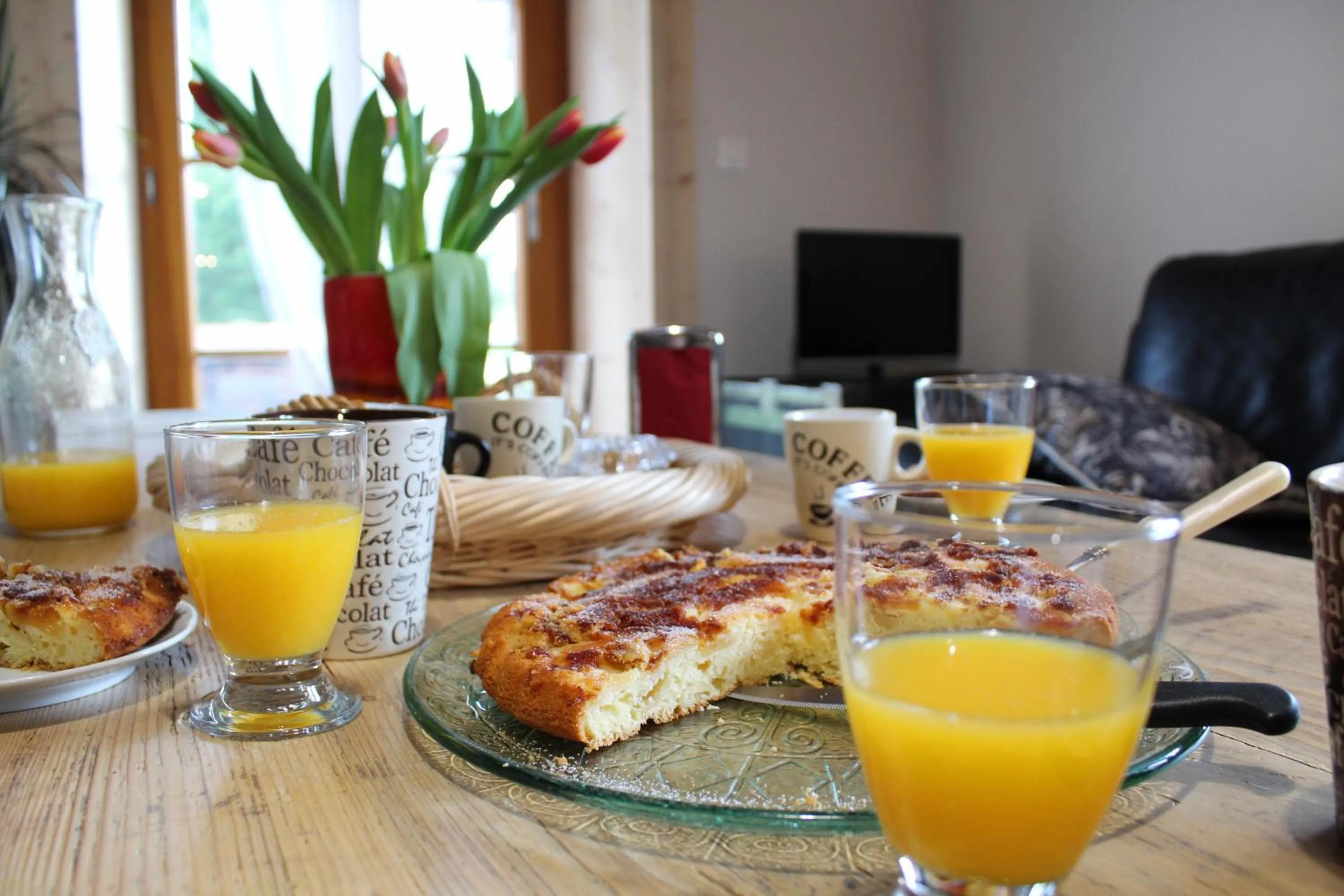 Breakfast in Chambres d'hôtes Béred Vuillemin