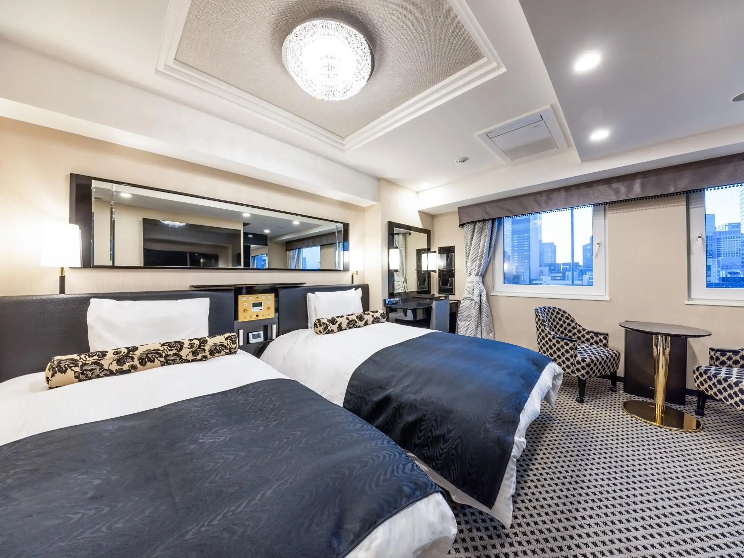 Photo of the whole room, Bed in APA Hotel Kayabacho Hachobori Ekimae Photo of the whole room, Bed in APA Hotel Kayabacho Hachobori Ekimae