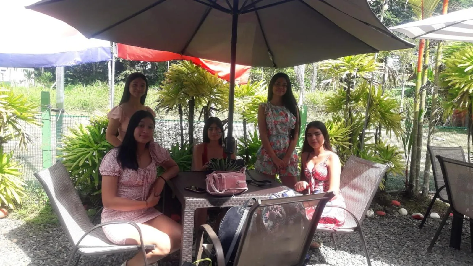 Patio in Roca Mar ROCAWELCH Puerto Viejo