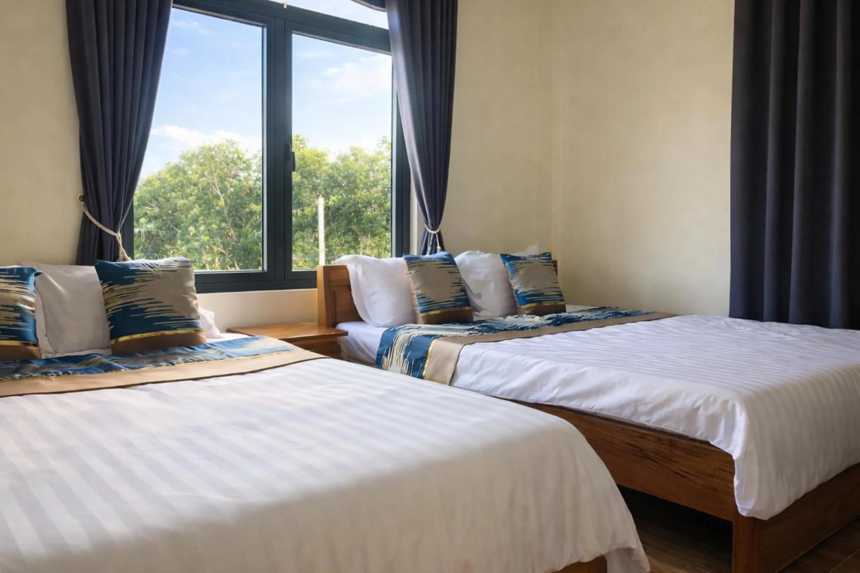 Bed in Hoàng Đô Hotel