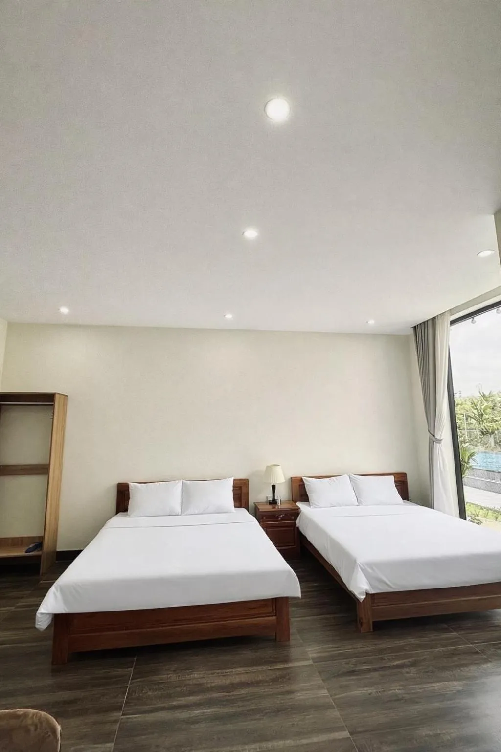 Photo of the whole room, Bed in Hoàng Đô Hotel