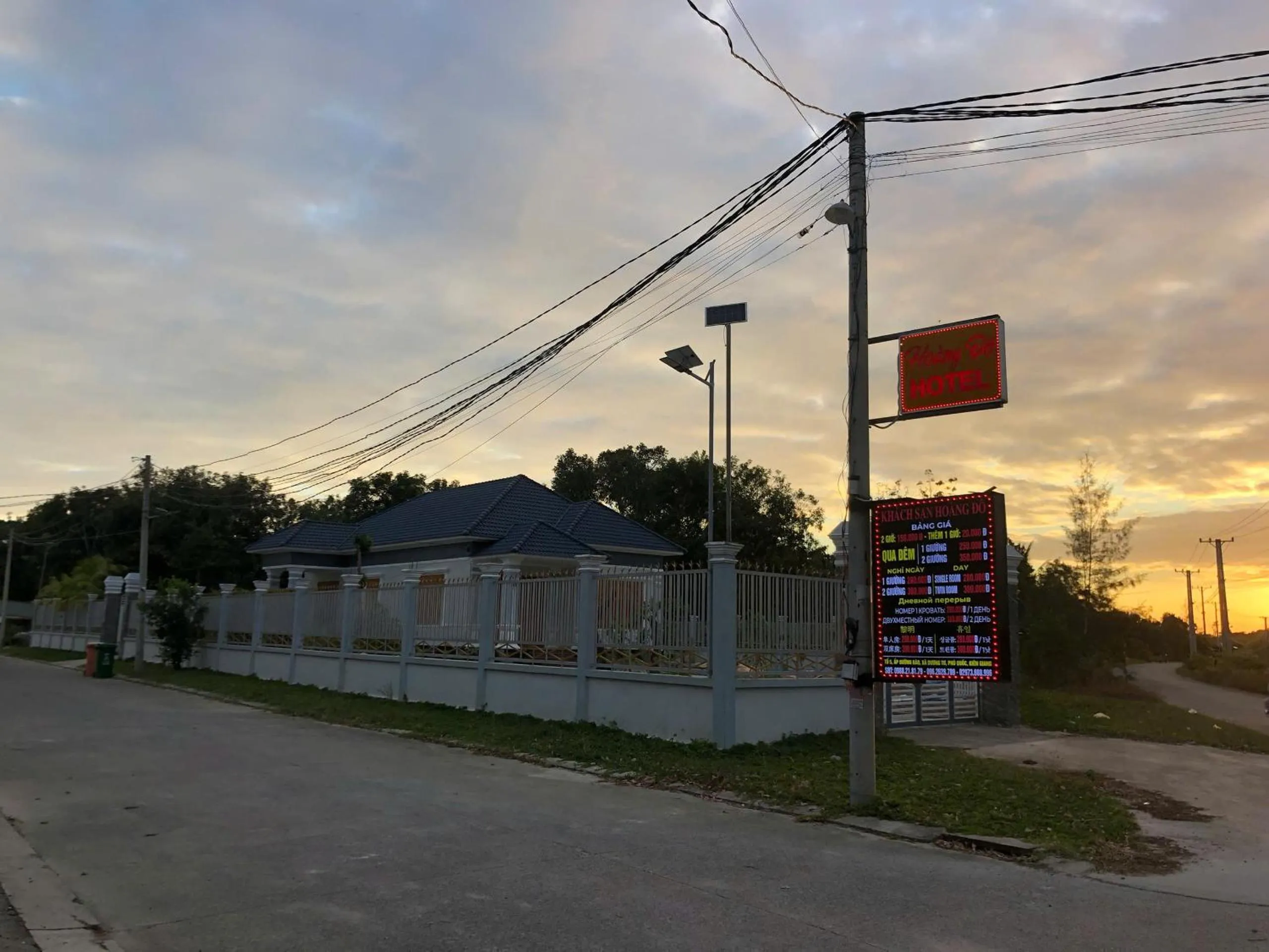 Property building in Hoàng Đô Hotel
