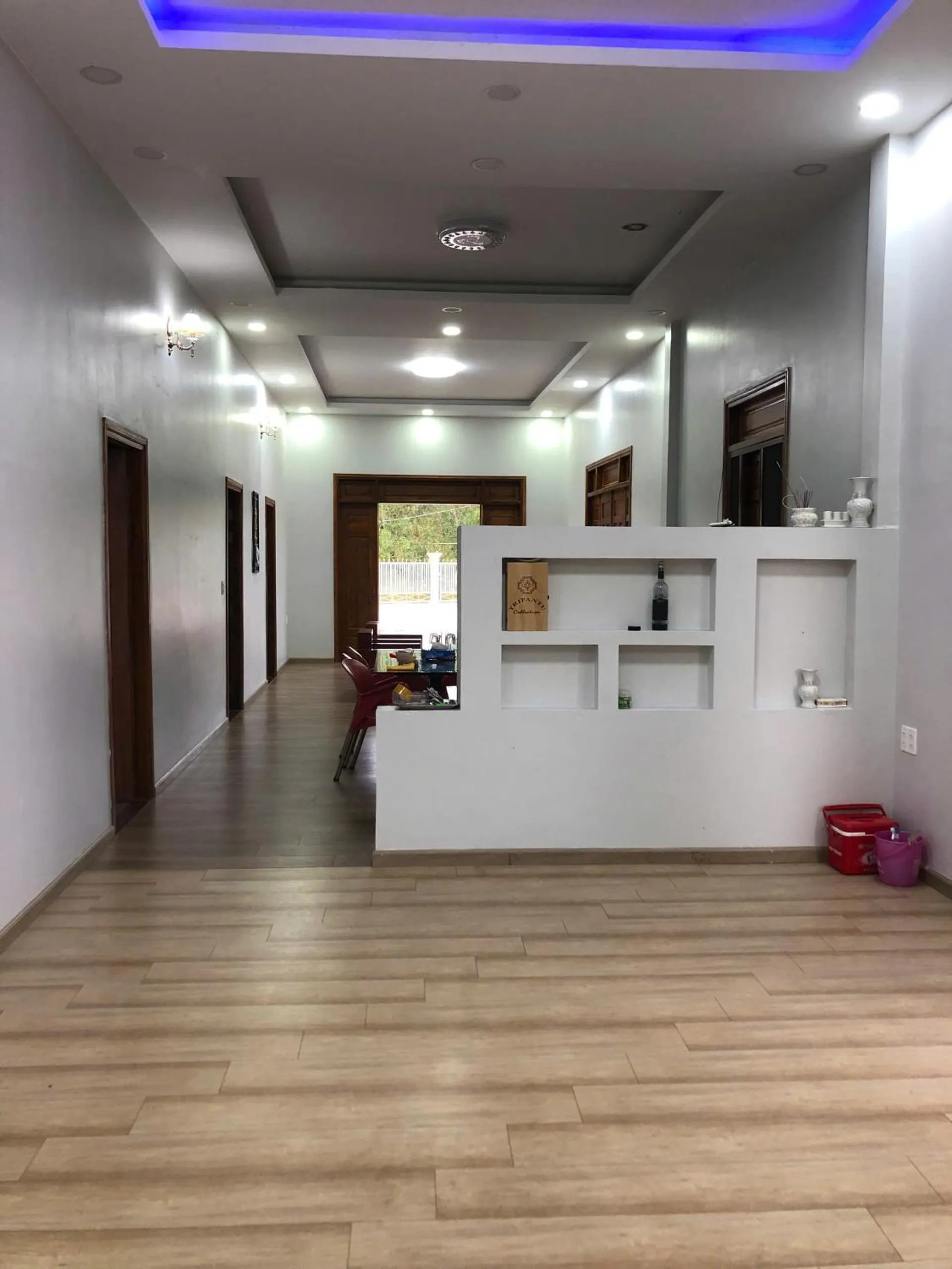 Kitchen or kitchenette in Hoàng Đô Hotel