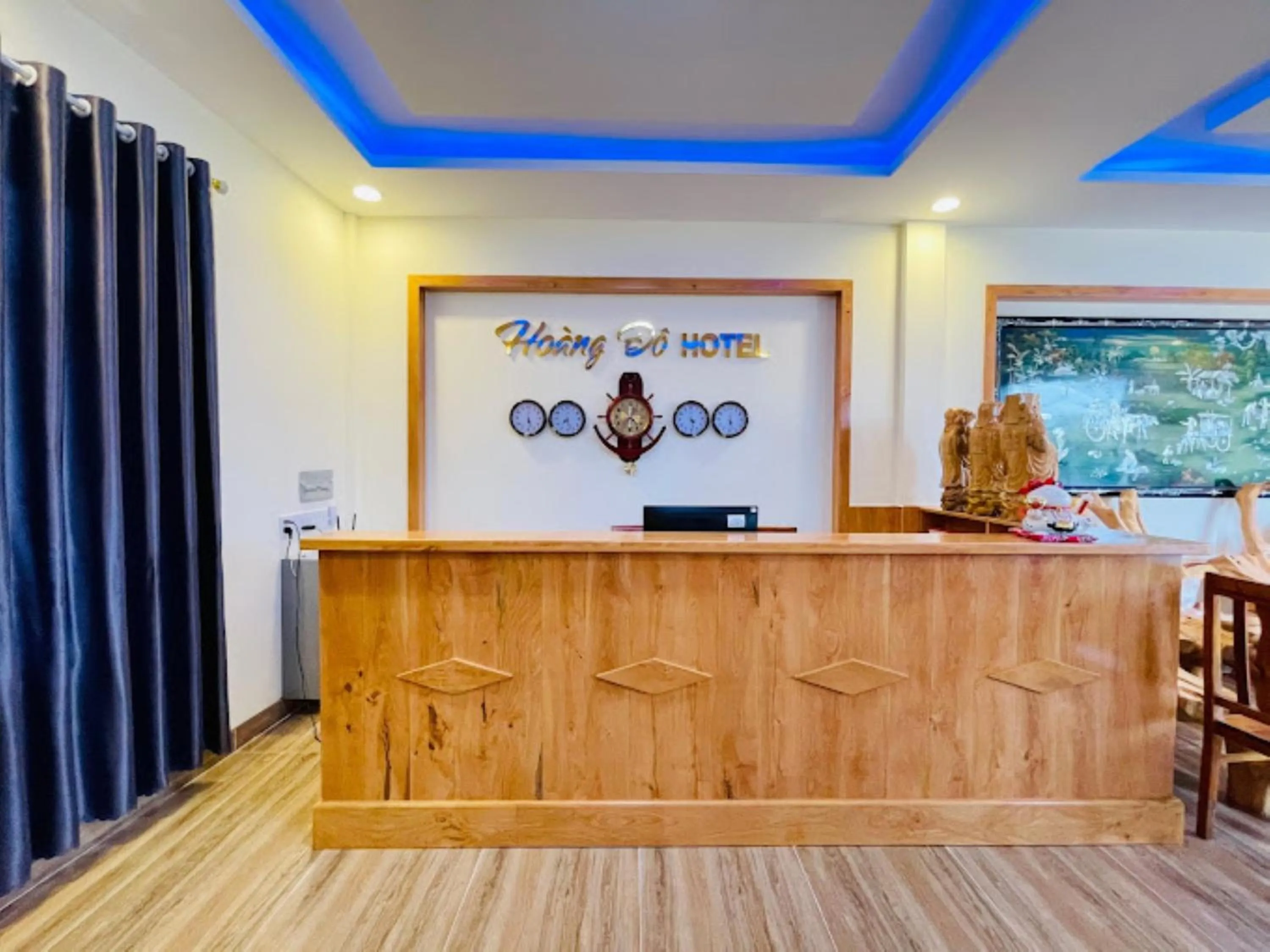 Lobby or reception in Hoàng Đô Hotel