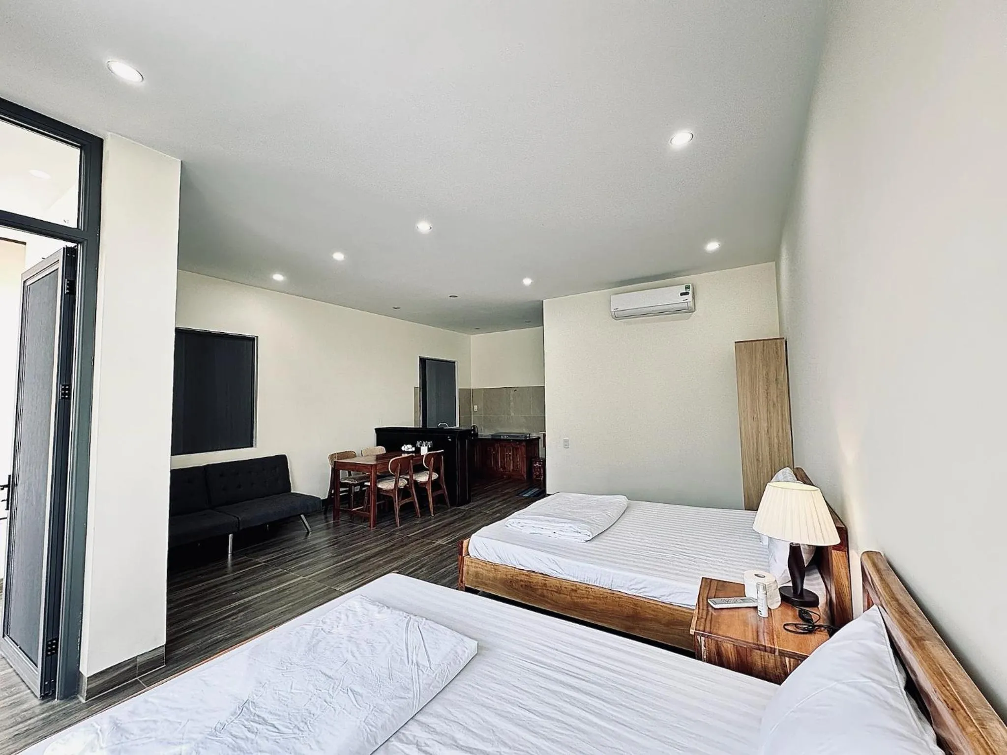 Bed in Hoàng Đô Hotel