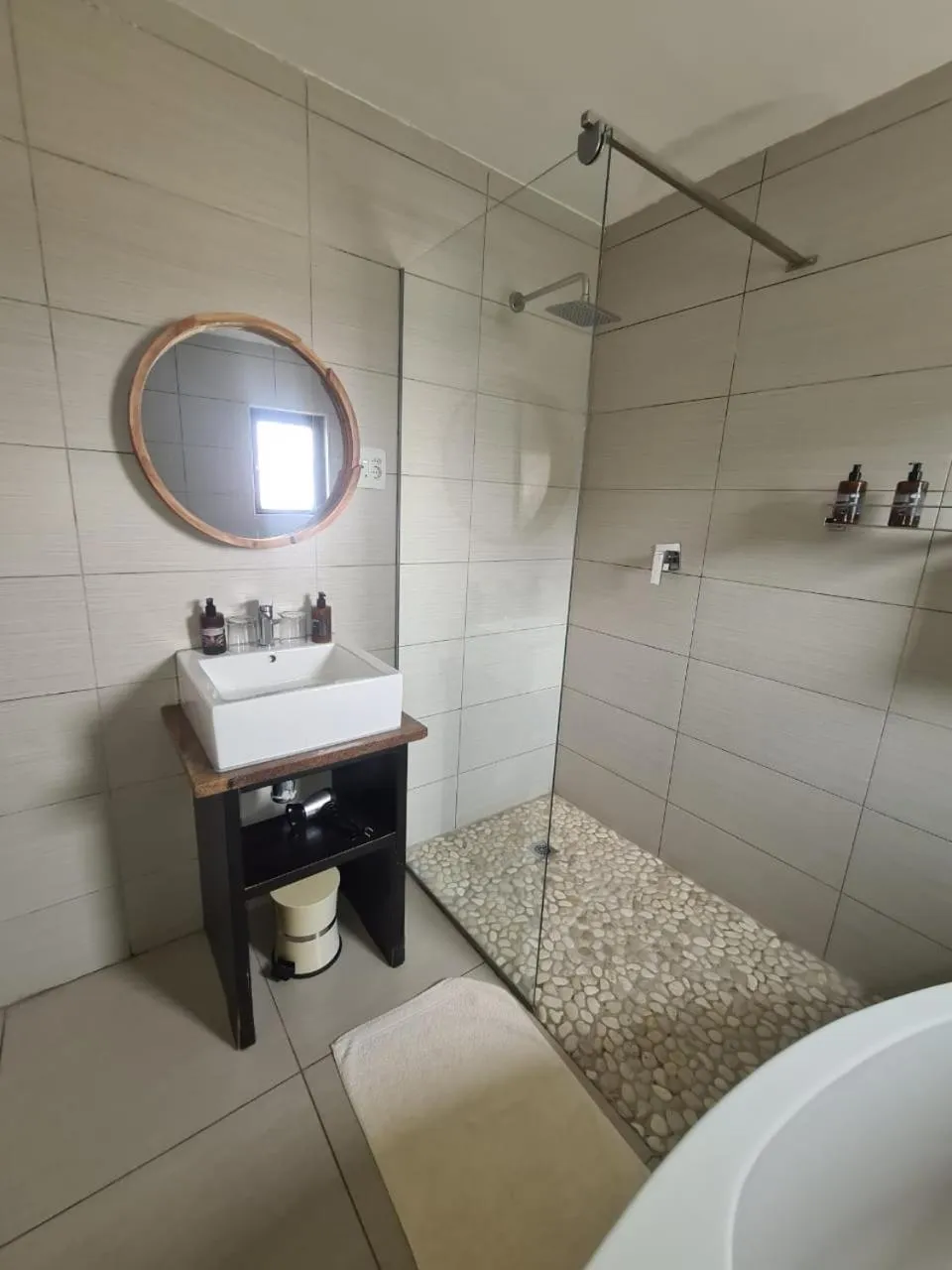 Shower in Swakopmund Sands