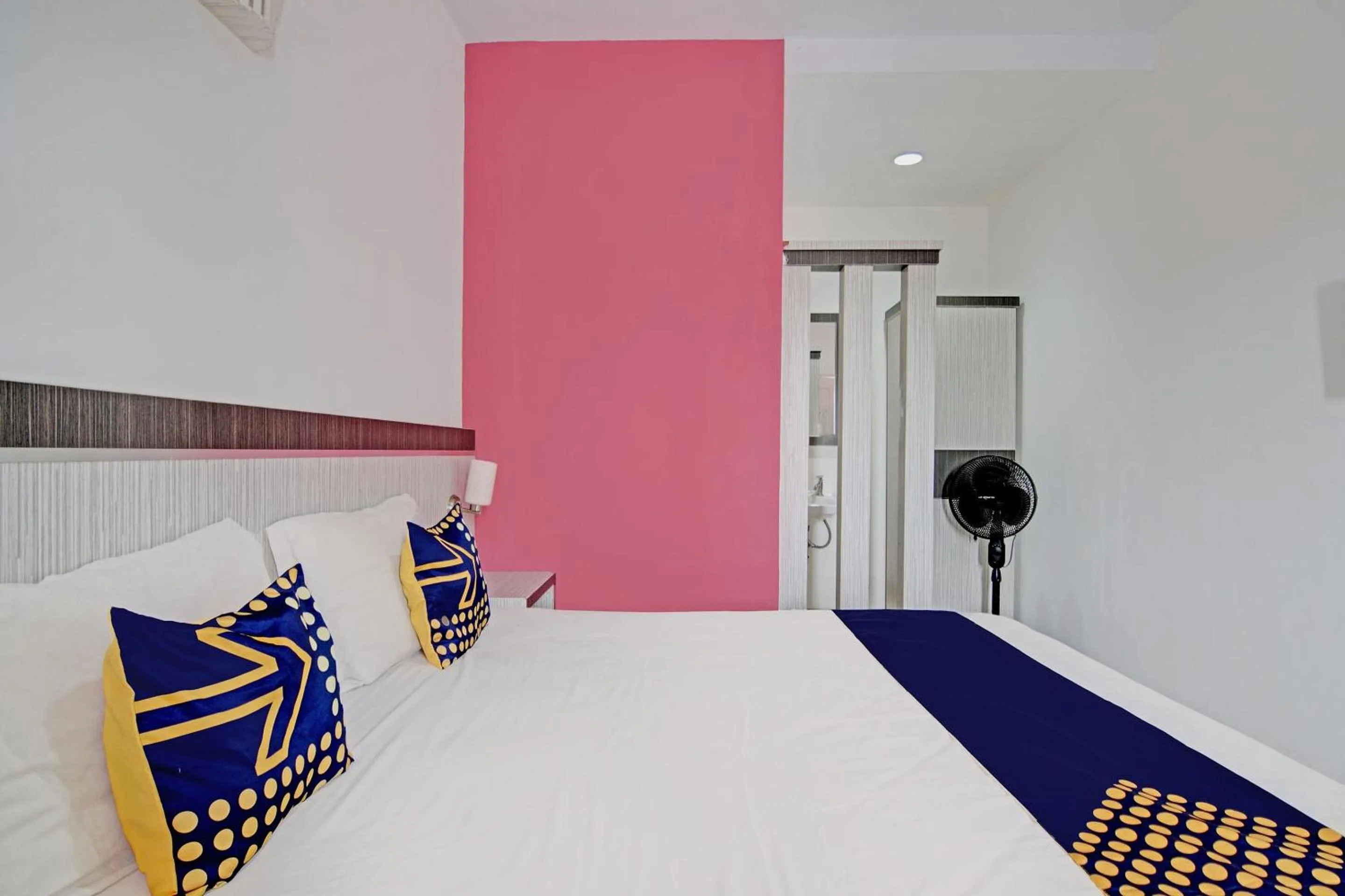 Bedroom, Bed in Hotel O Wisma Jaya SyariahNearRM Beringin Indah