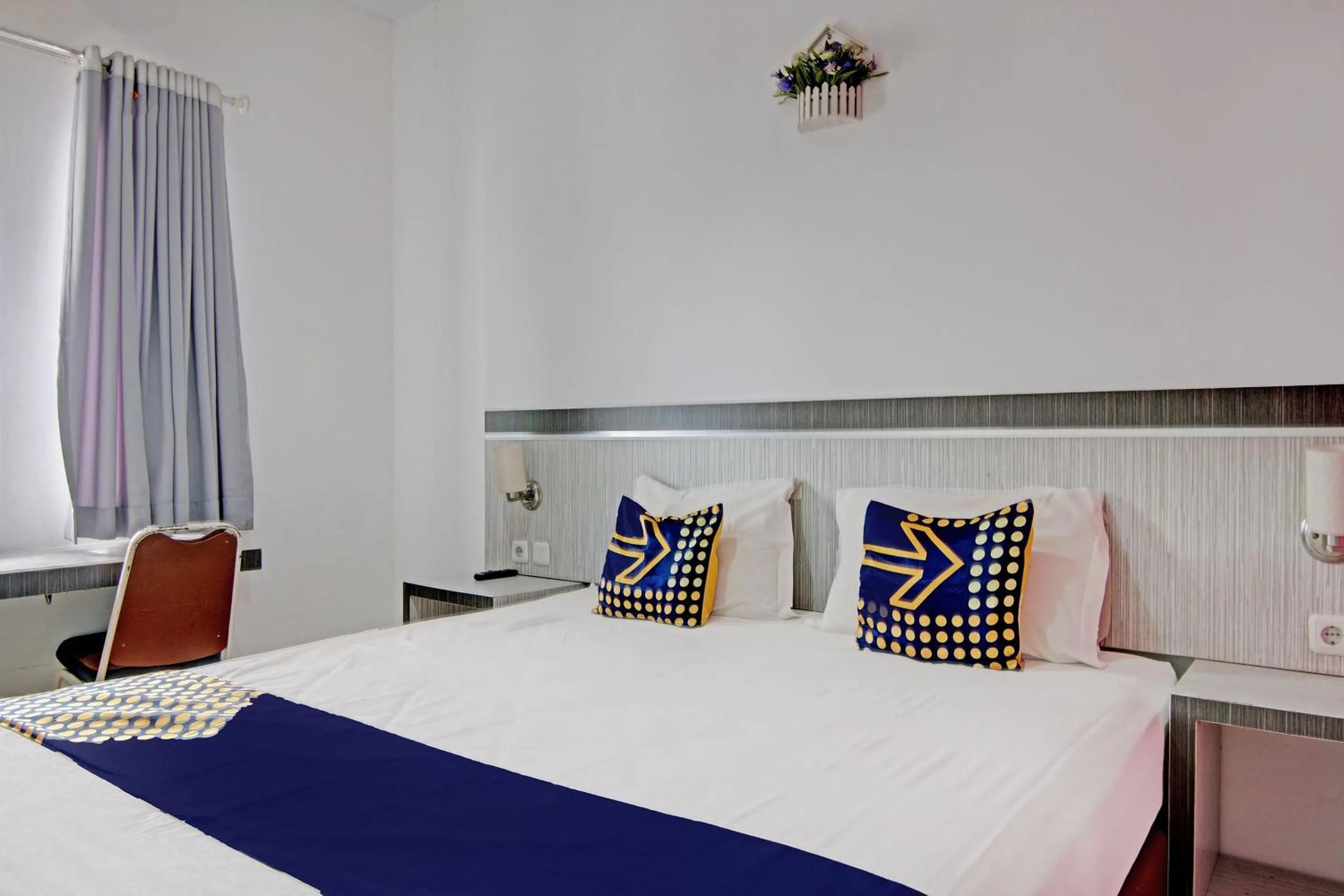 Bedroom, Bed in Hotel O Wisma Jaya SyariahNearRM Beringin Indah