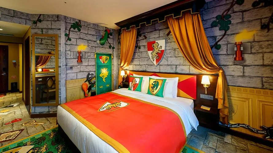 Bed in LEGOLAND Korea Resort Hotel