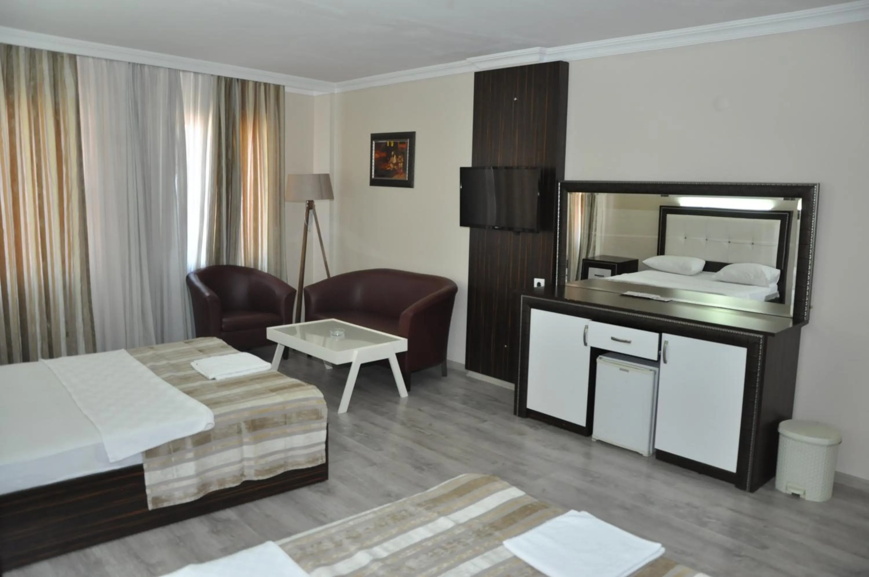 Bed in Konak EuroBest Otel