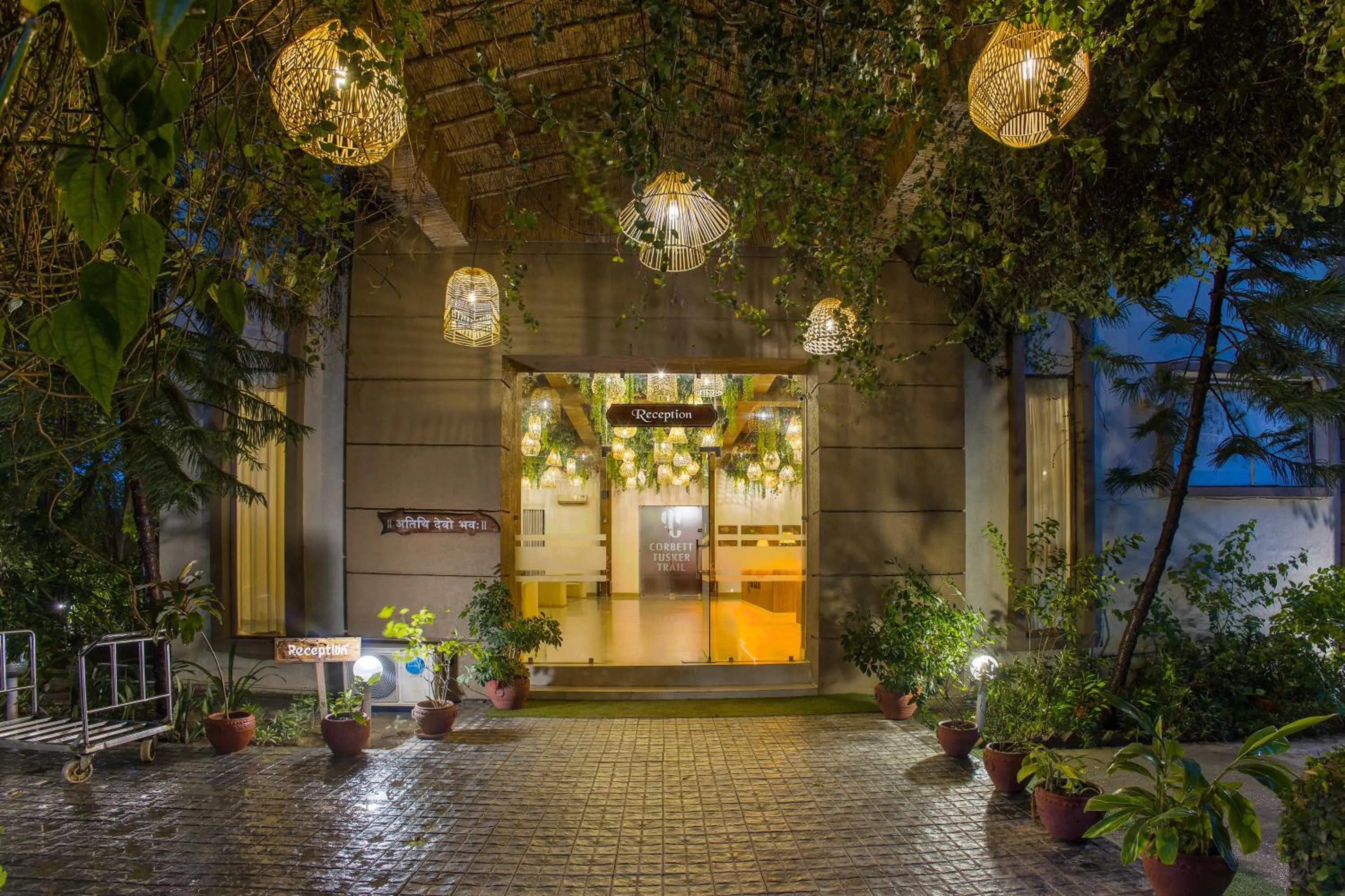 Facade/entrance in Corbett Tusker Trail