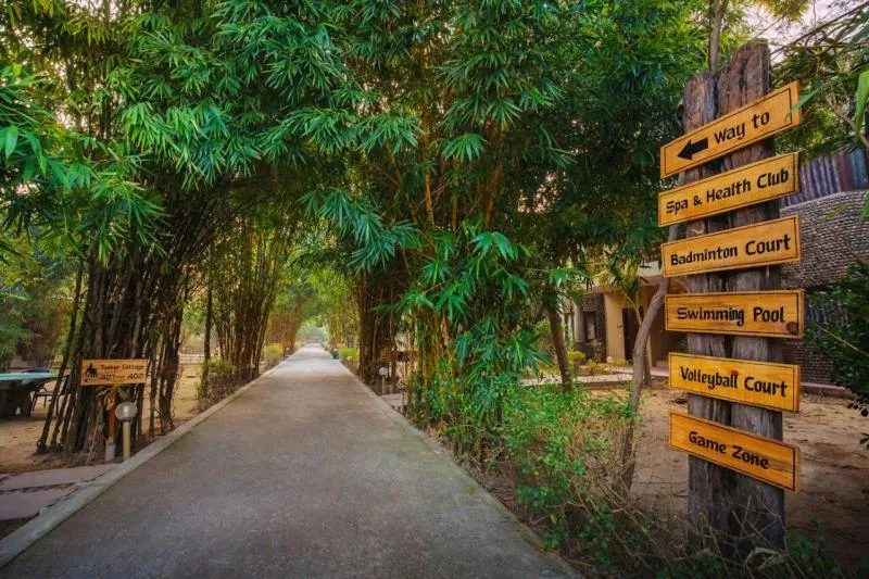 Garden view in Corbett Tusker Trail