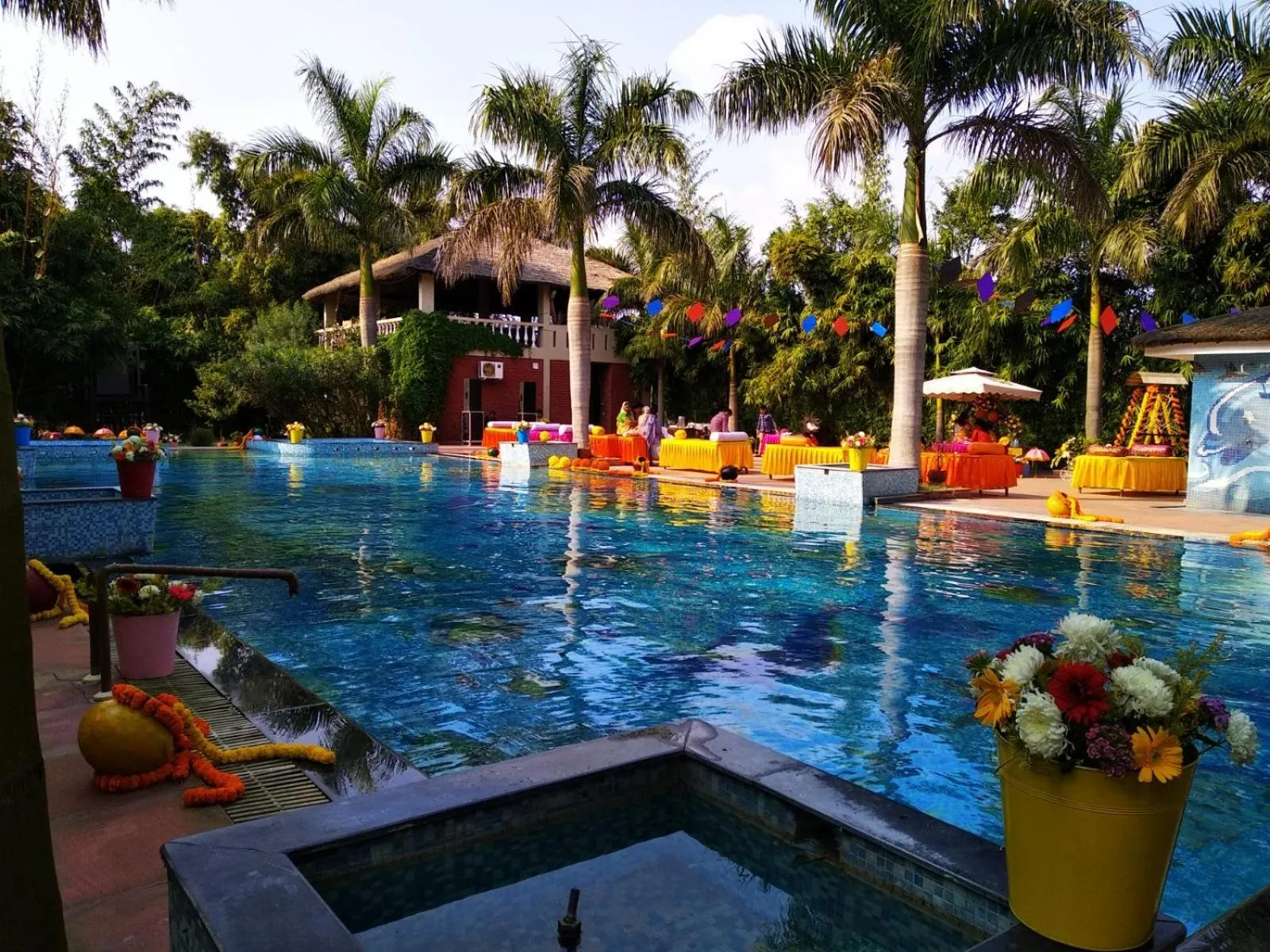 Swimming pool in Corbett Tusker Trail