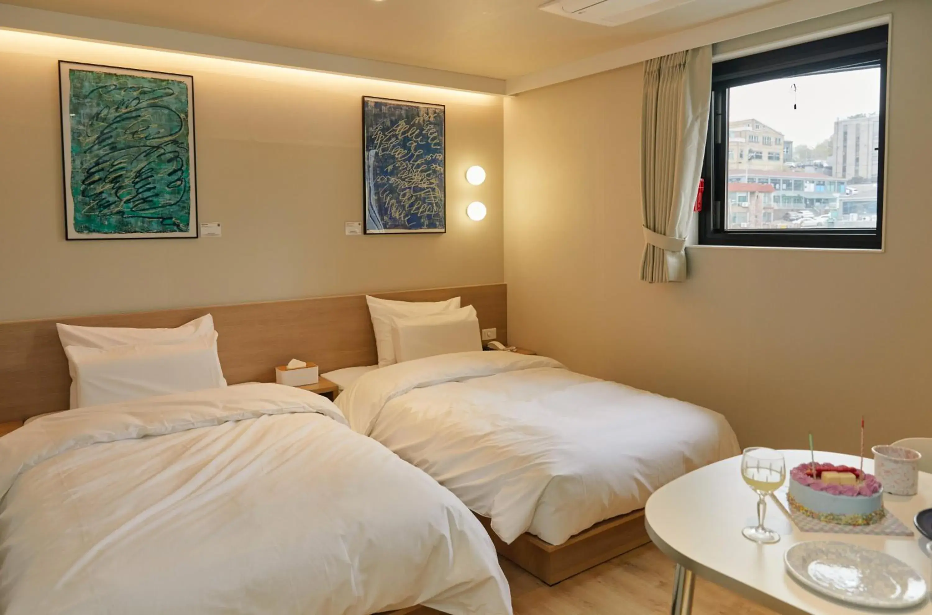 Deluxe Twin Room in Anook Hotel Incheon Songdo Deluxe Twin Room in Anook Hotel Incheon Songdo