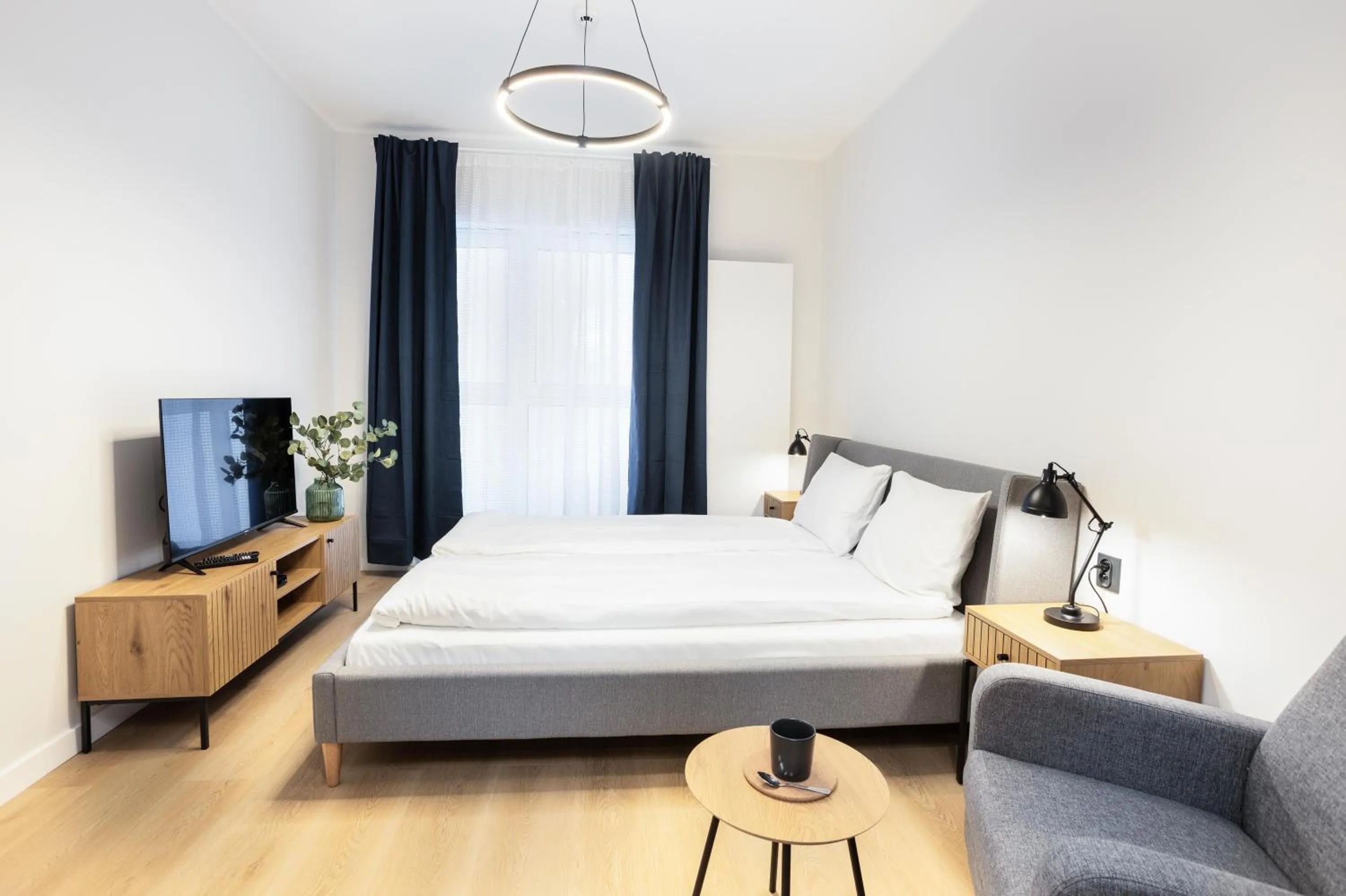 TV and multimedia, Bed in Aparthotel City Break Plac Wolności 6