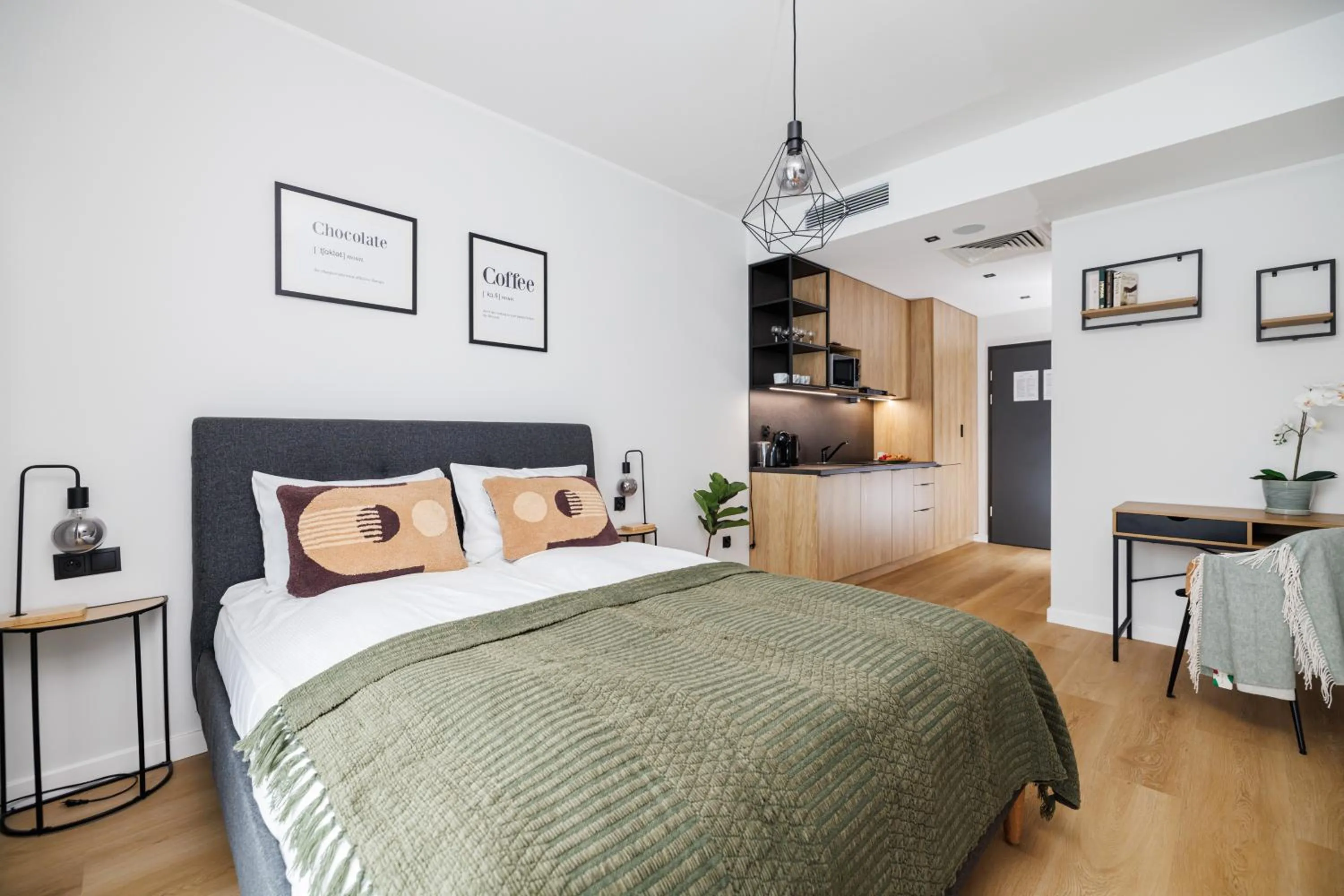 Bedroom, Bed in Aparthotel City Break Plac Wolności 6