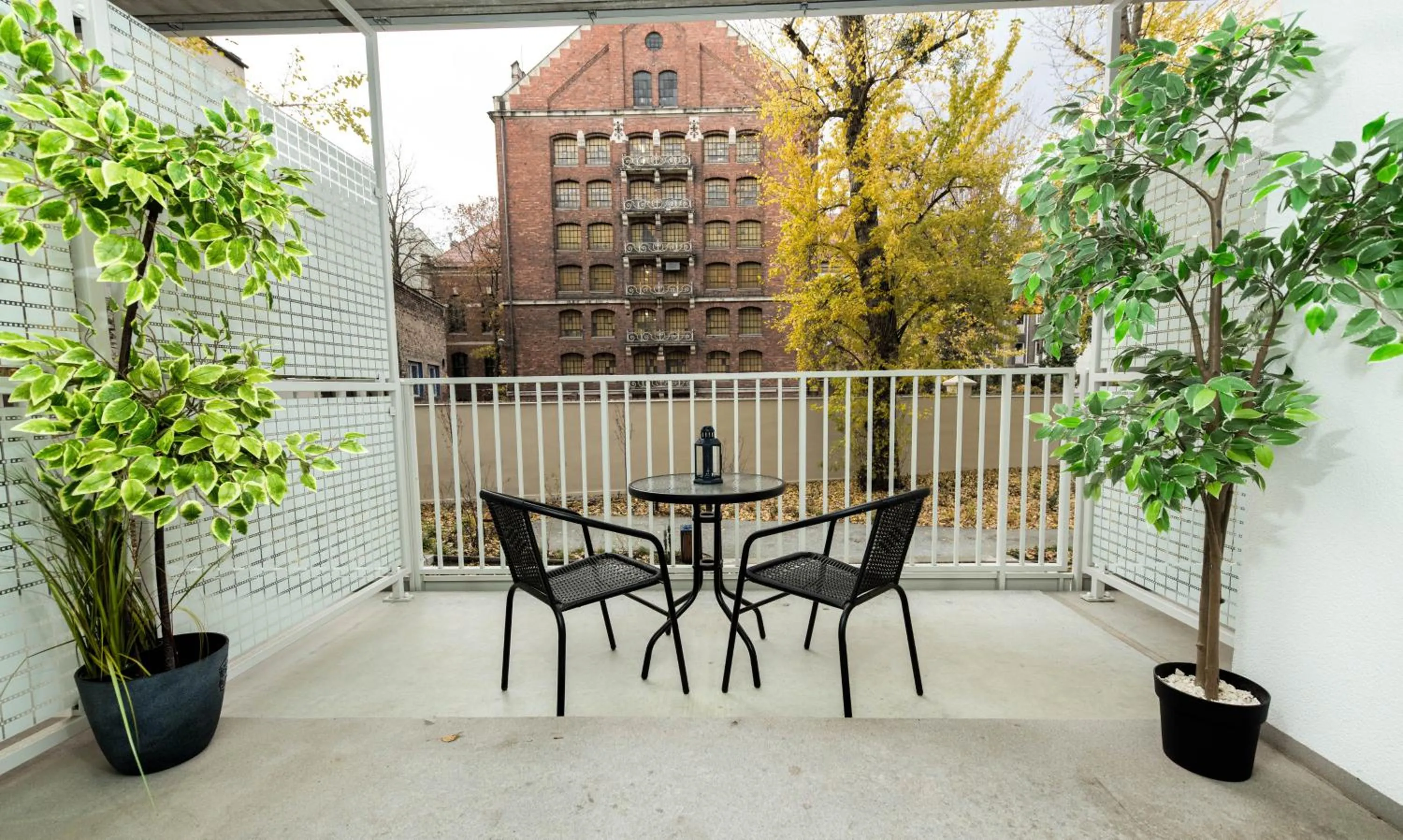 Balcony/Terrace in Aparthotel City Break Plac Wolności 6
