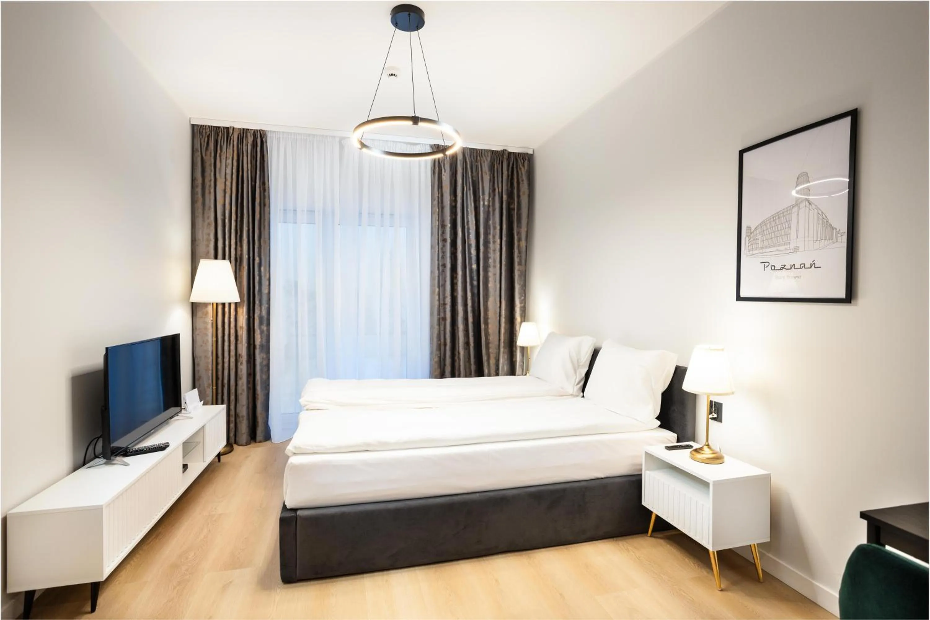 TV and multimedia, Bed in Aparthotel City Break Plac Wolności 6