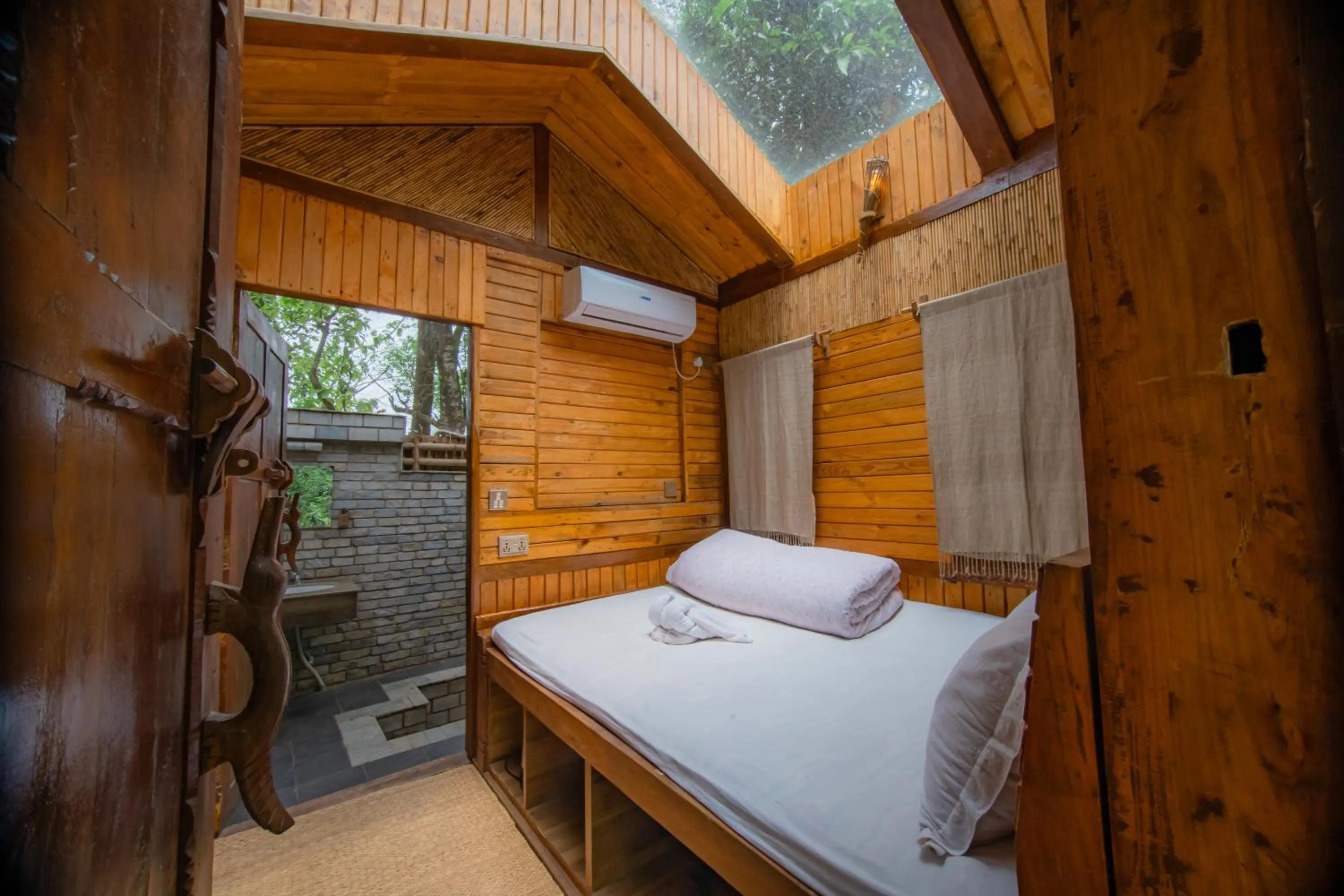 Bed in Bagaicha Adventure Resort