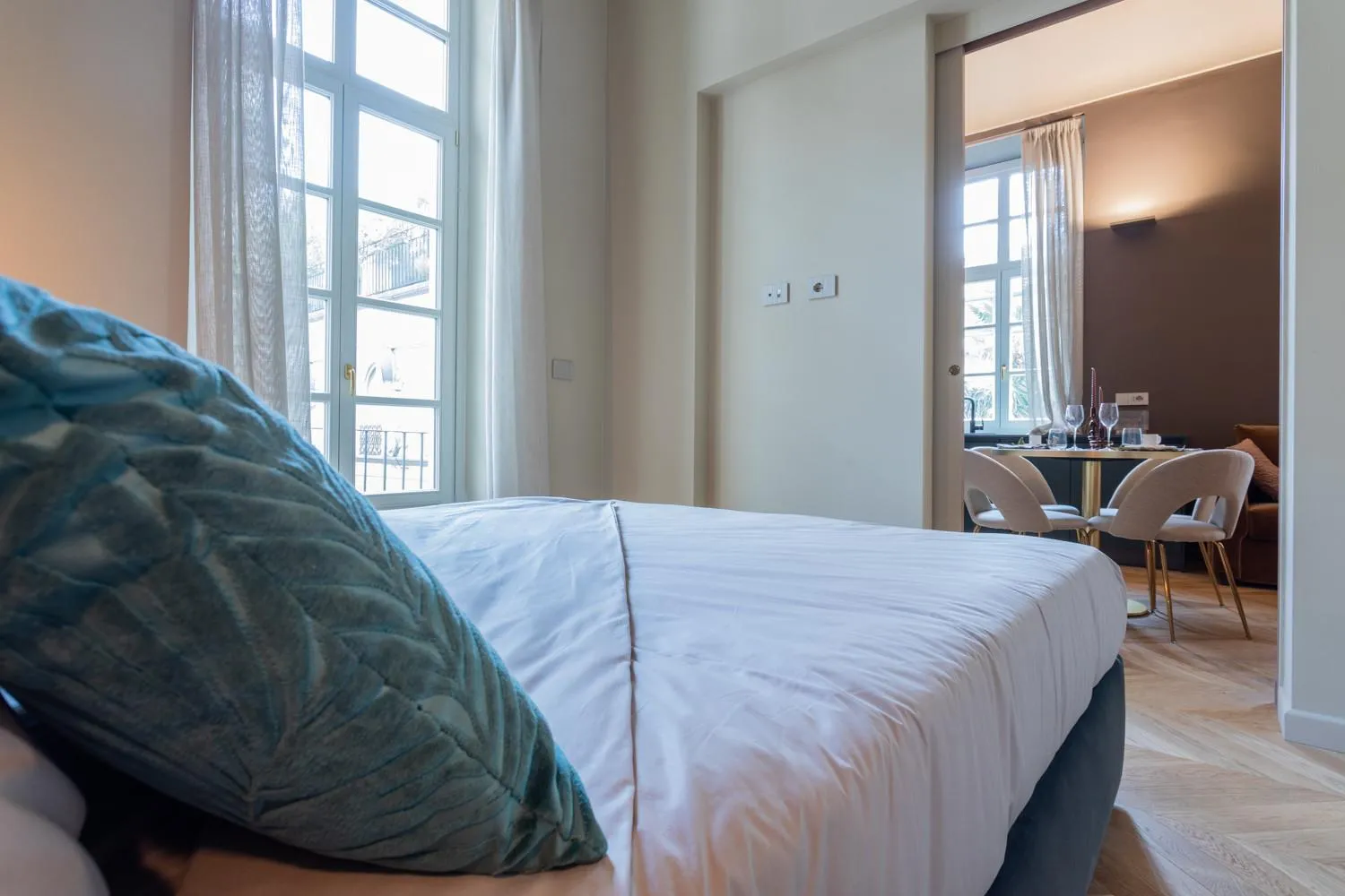 Bed in Lagrange Design Apartments by Wonderful Italy
