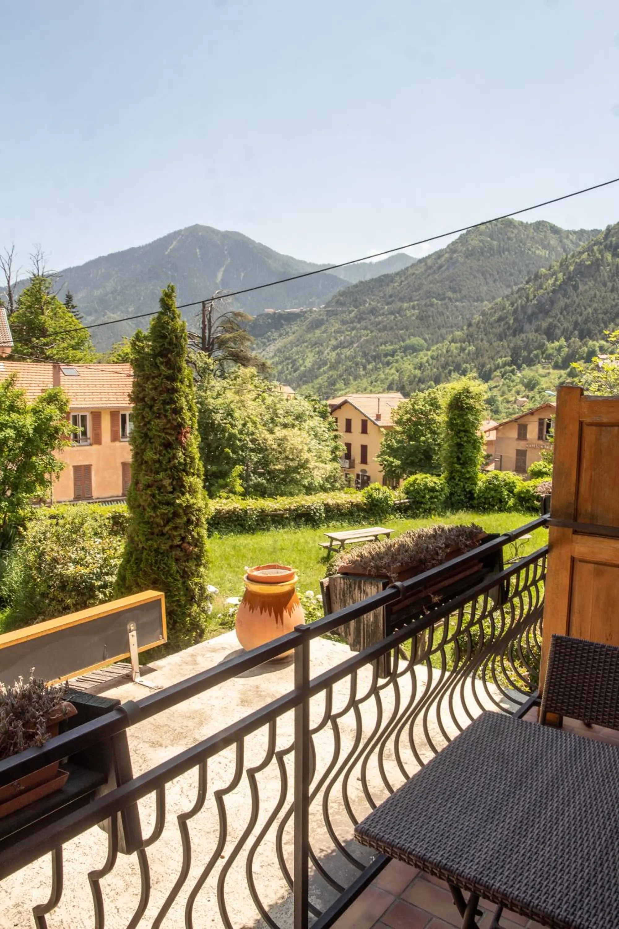 Garden in Hotel Relais Saint Louis