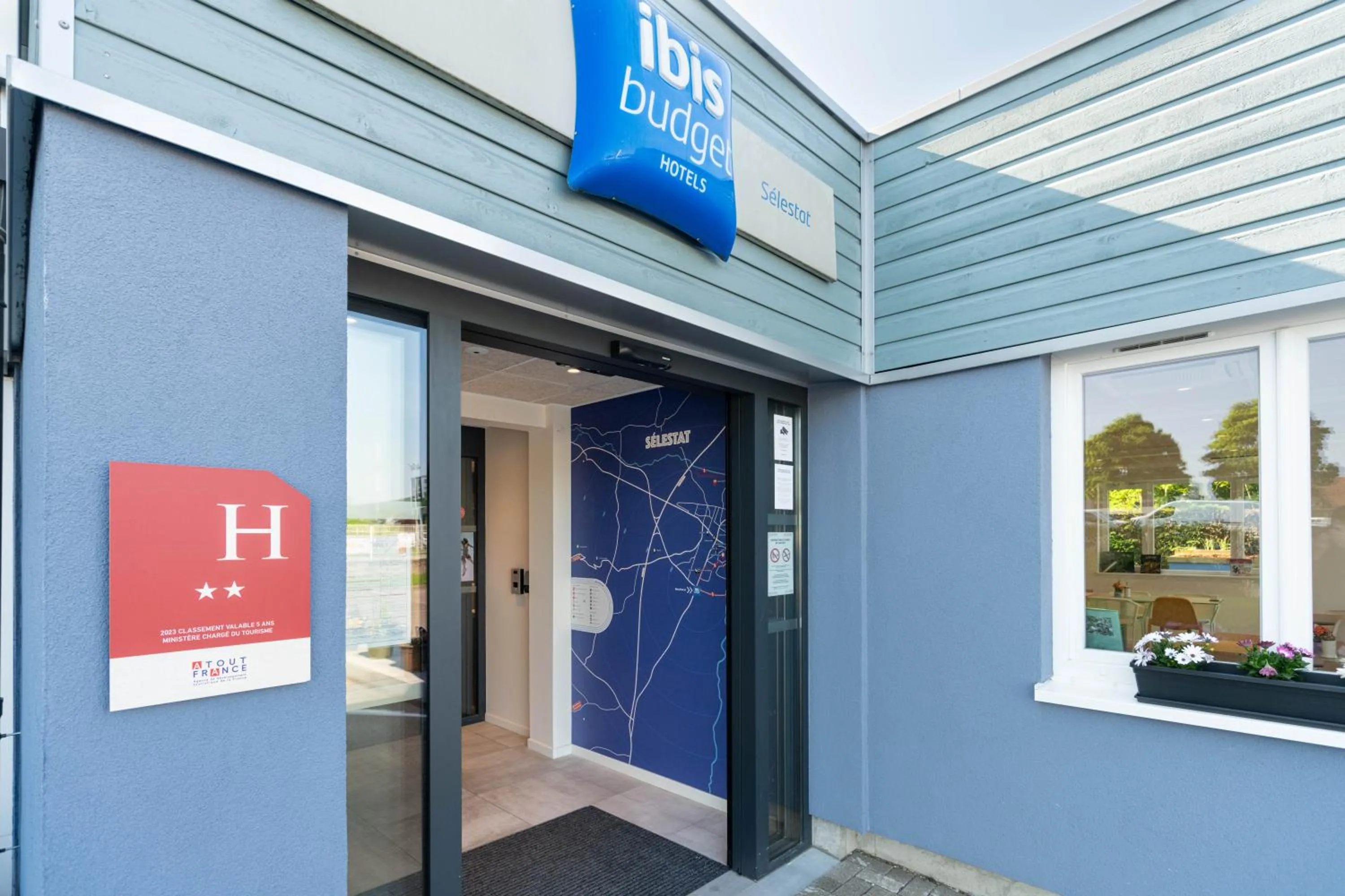 Property building in Ibis Budget Sélestat