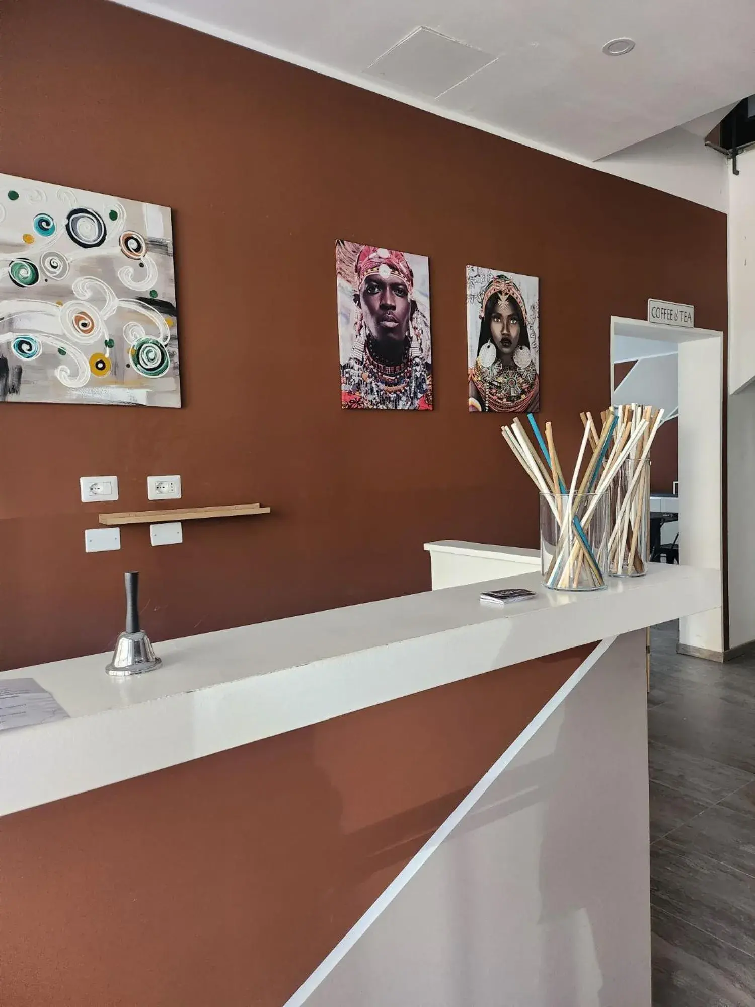 Lobby or reception in Hotel apartments Crisvan Lobby or reception in Hotel apartments Crisvan