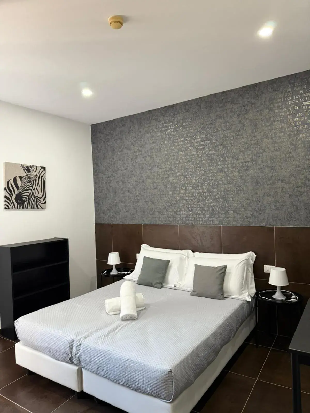 Bed in Hotel apartments Crisvan Bed in Hotel apartments Crisvan