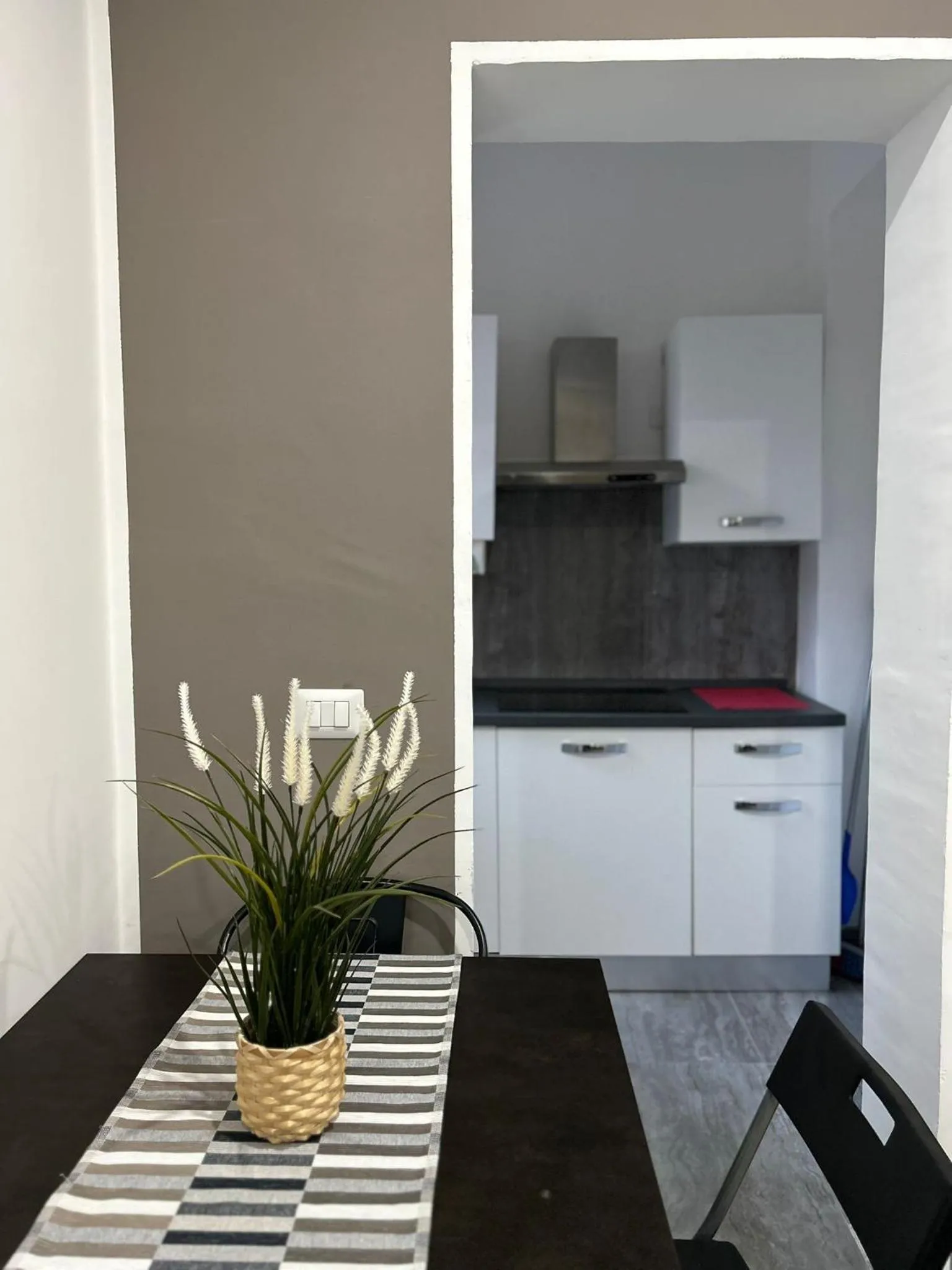 Kitchen or kitchenette in Hotel apartments Crisvan