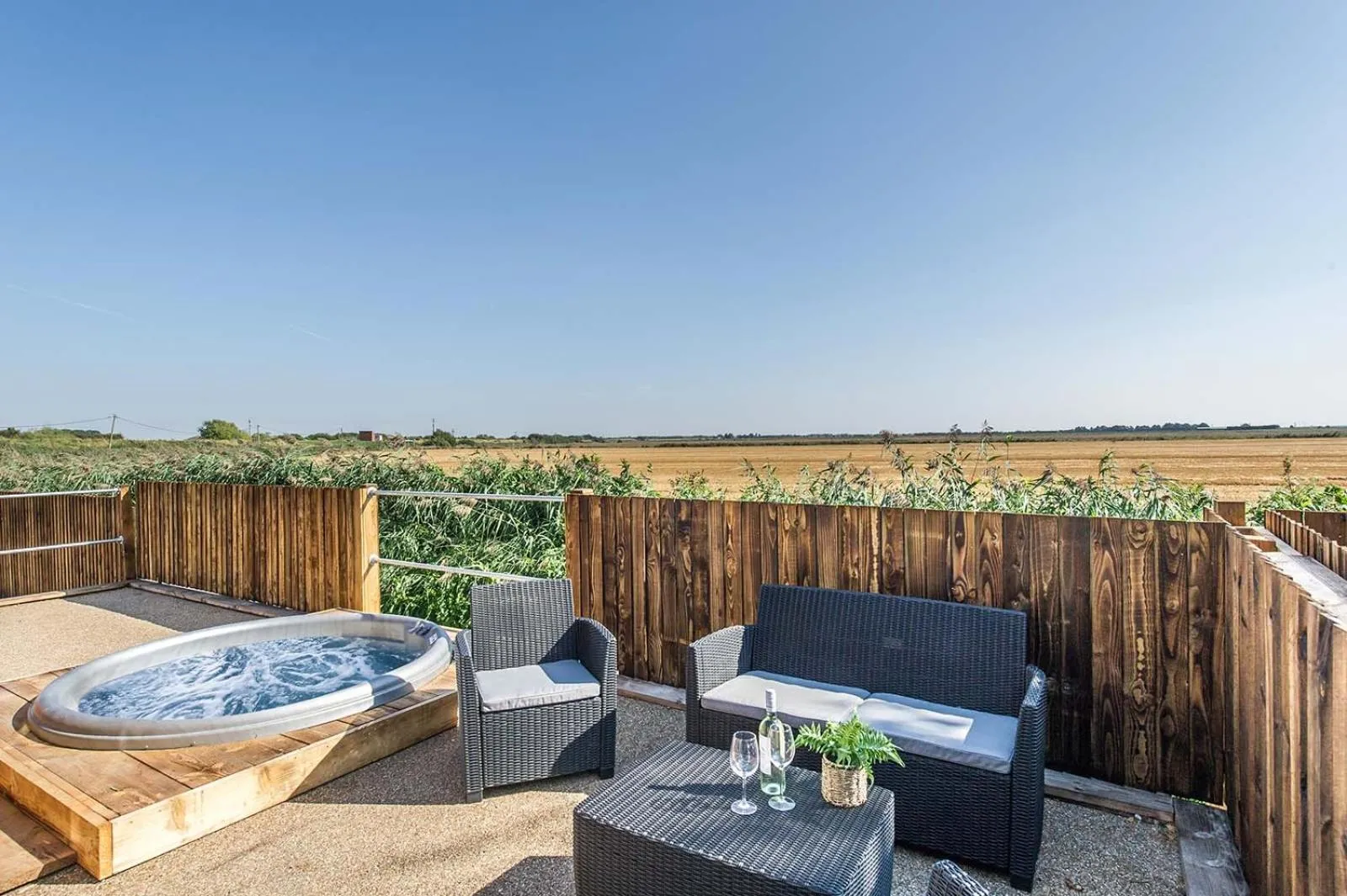 Patio in Hideaway by Liv Retreats